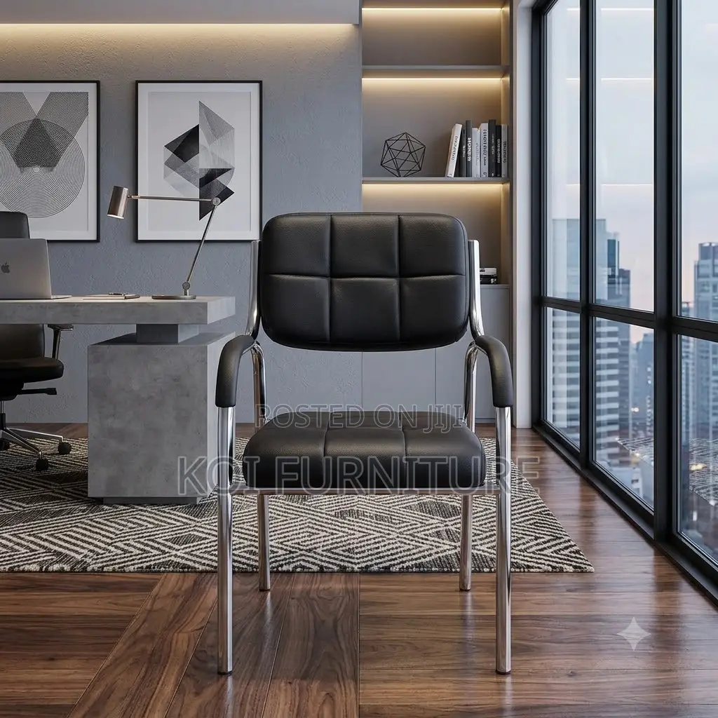 Office Chairs; Armed Leather Katalina Visitors Chairs