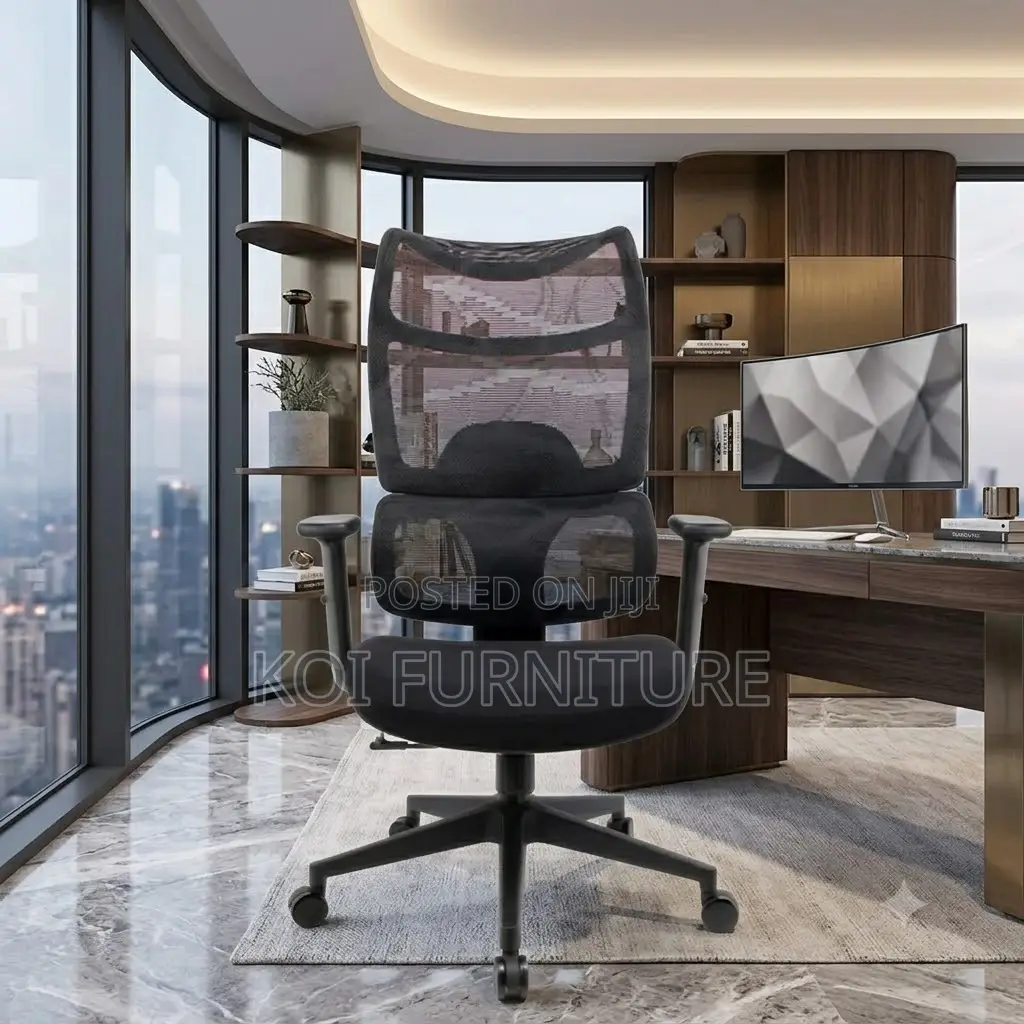 Office Chairs; Mesh Orthopedic Offices Fabric Chairs