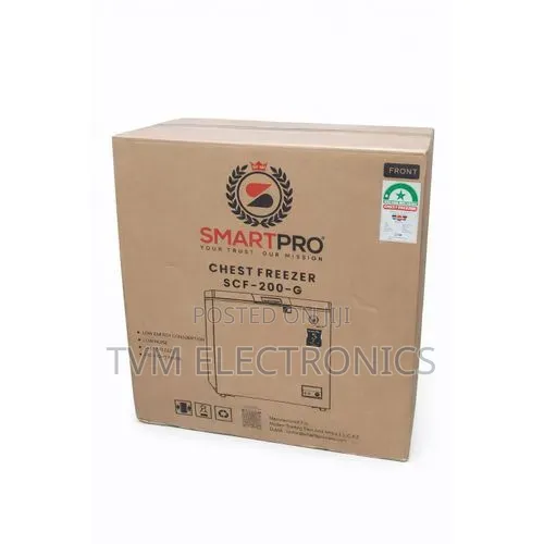 Smart Pro Chest Freezer 170 Litres SCF-200-G With Cool Pack,