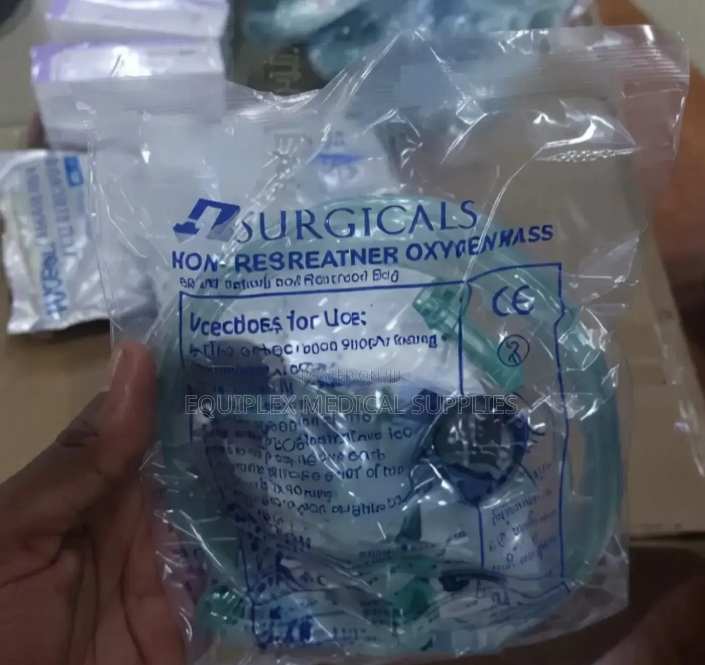 Non-Rebreather Oxygen Mask (Nrb) (Sold From 10 Pieces)