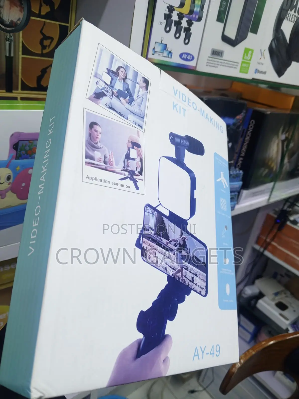 Ay-49 Content Creator Kit for Phone and Camera Recording