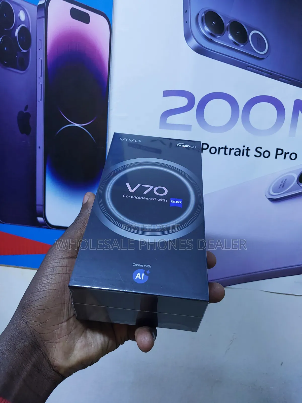 New Vivo V70 512 GB Black