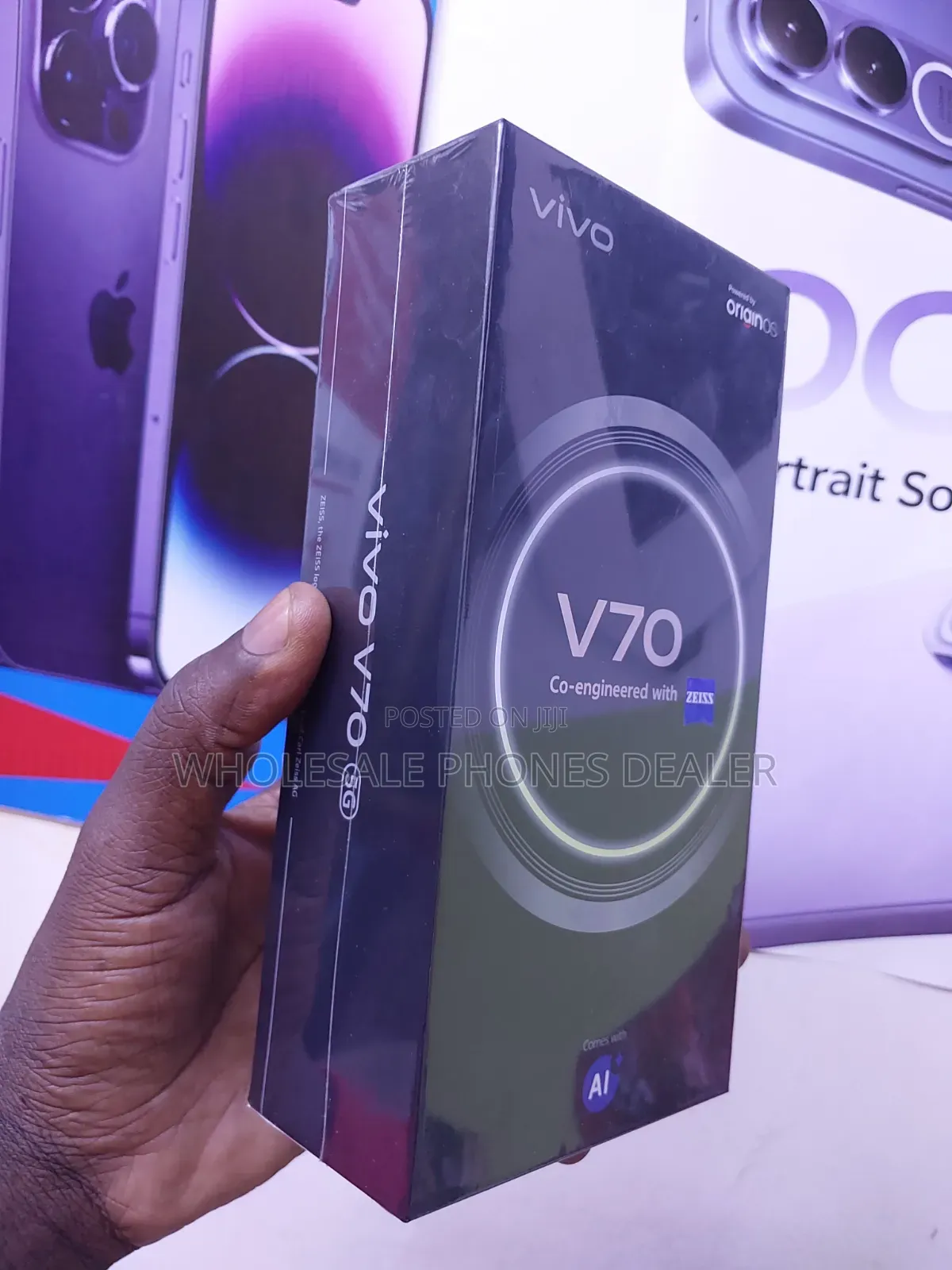 New Vivo V70 512 GB Black