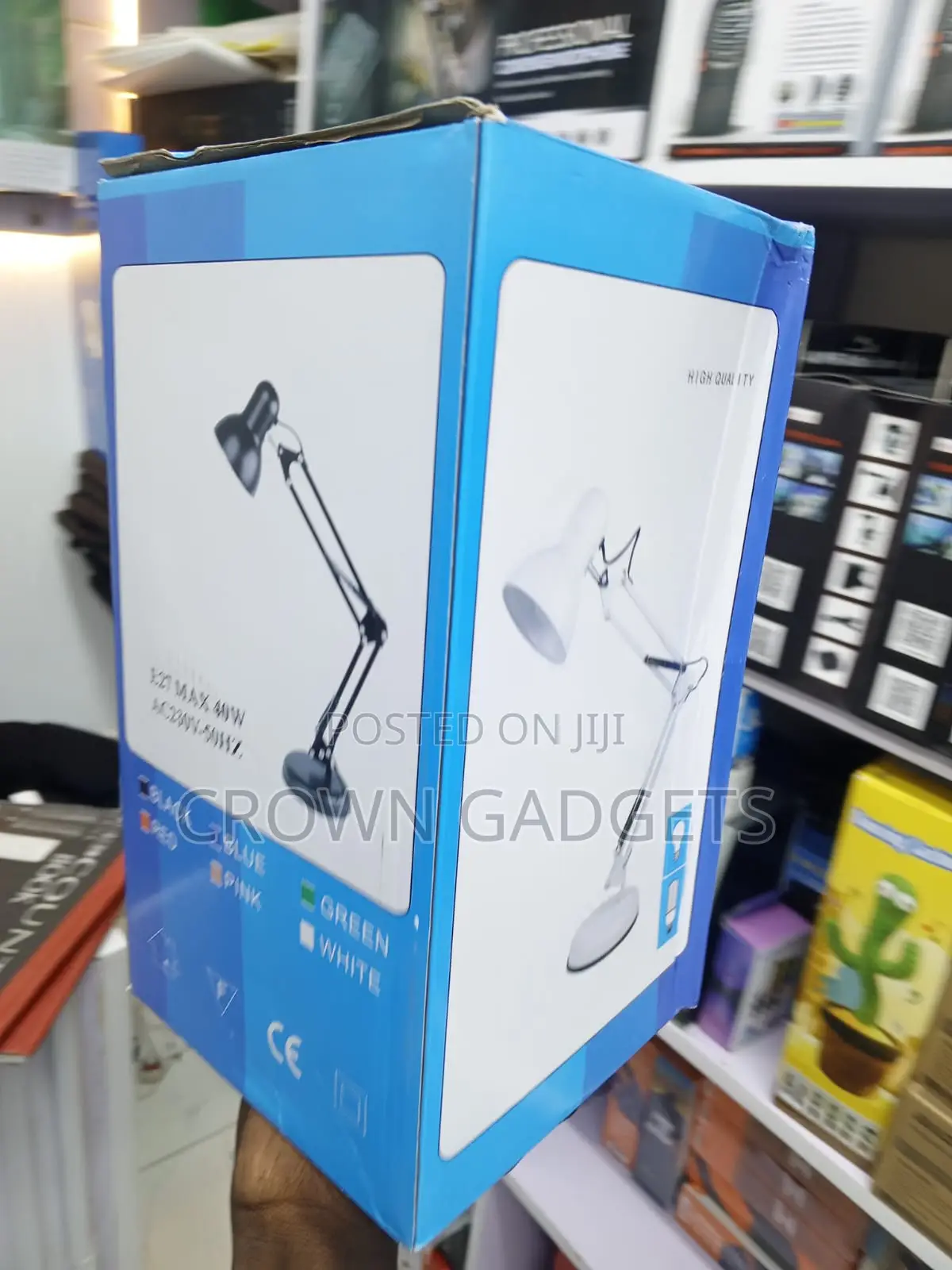 Black Swing Arm Table Lamp for Students and Professionals
