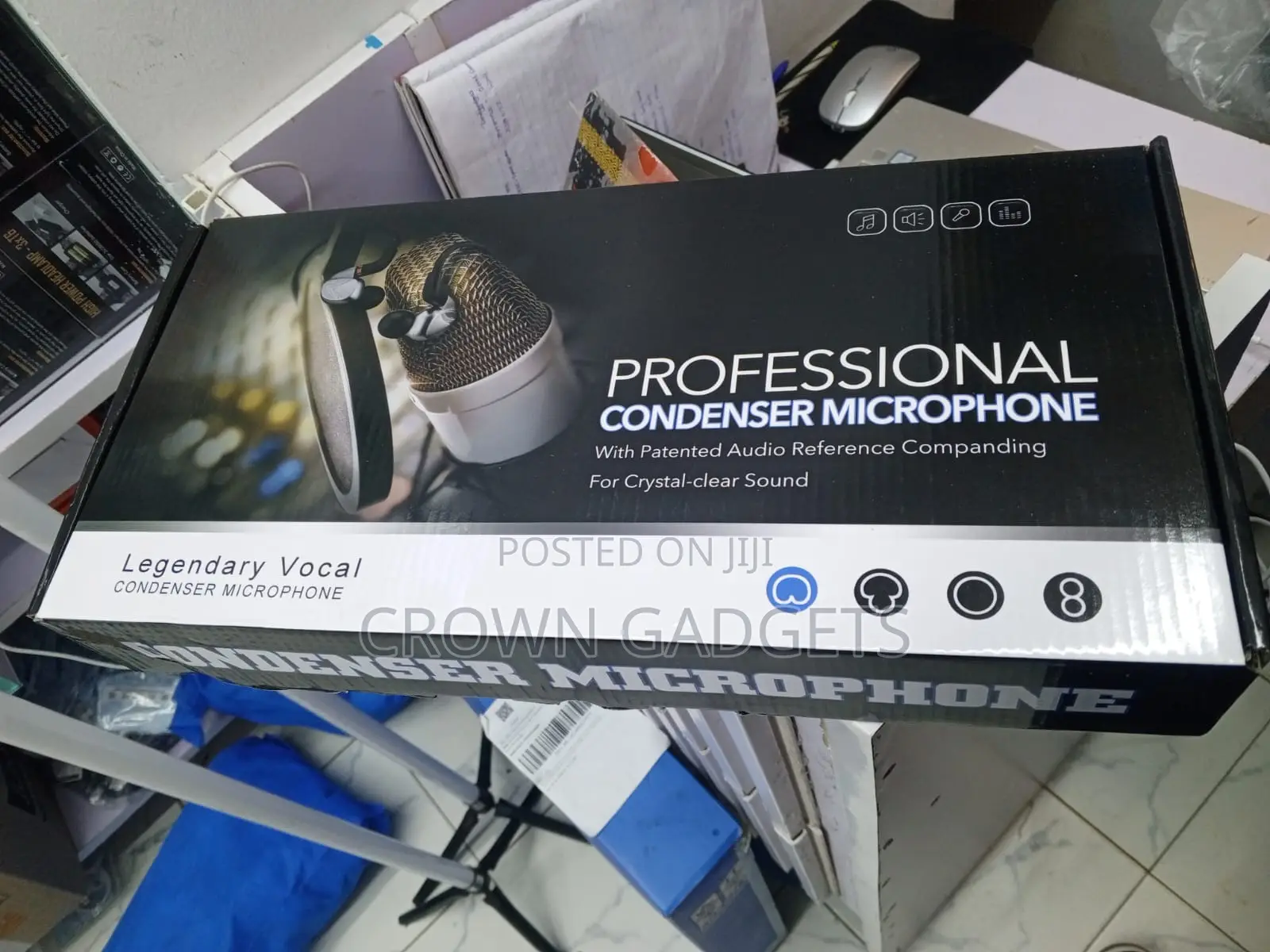 Bm800 Condenser Microphone With V8 Sound Card Recording Kit