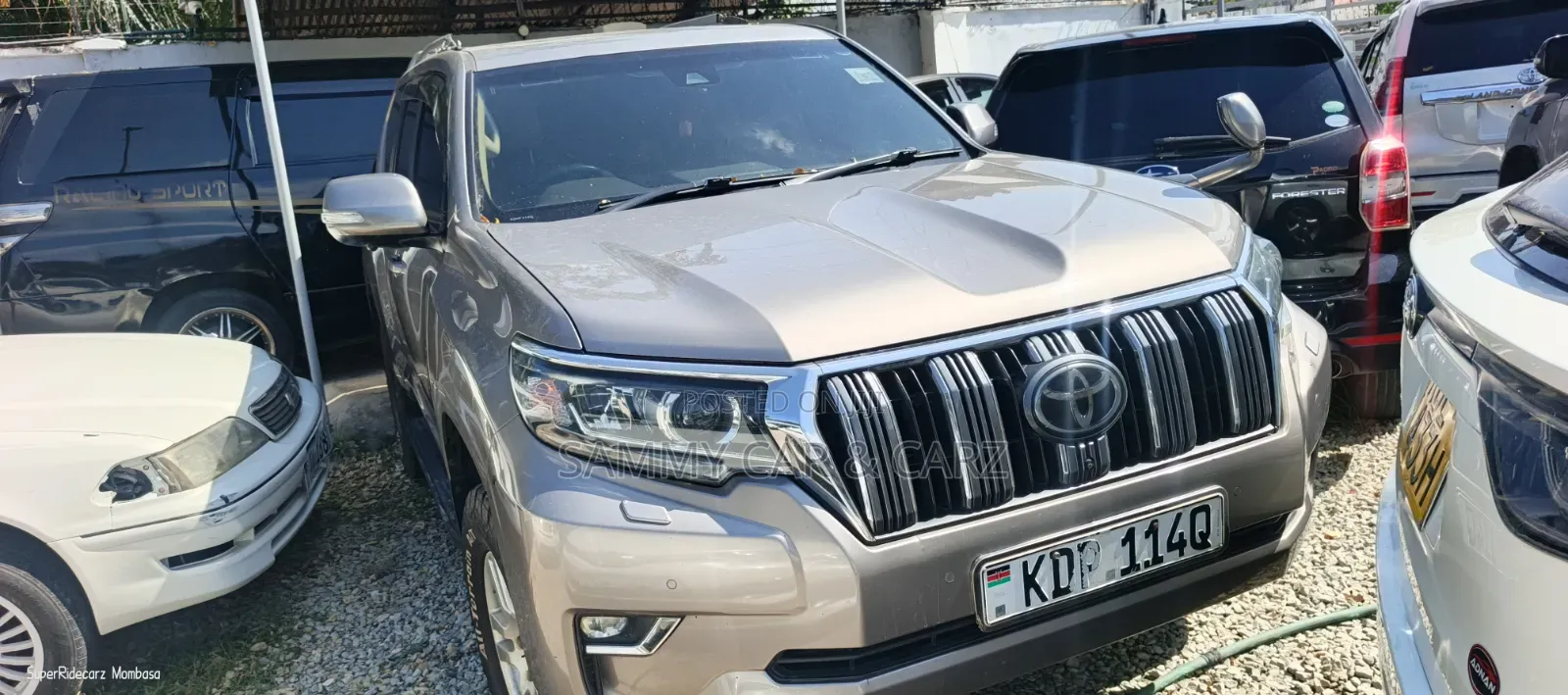 Toyota Land Cruiser Prado 2018 Gold