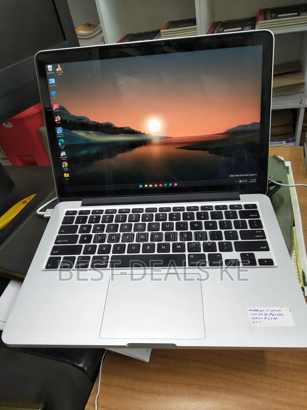 Laptop Apple MacBook Pro 2013 16GB Intel Core i7 SSD 512GB