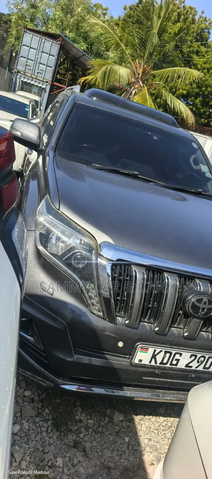 Toyota Land Cruiser Prado 2017 Gray