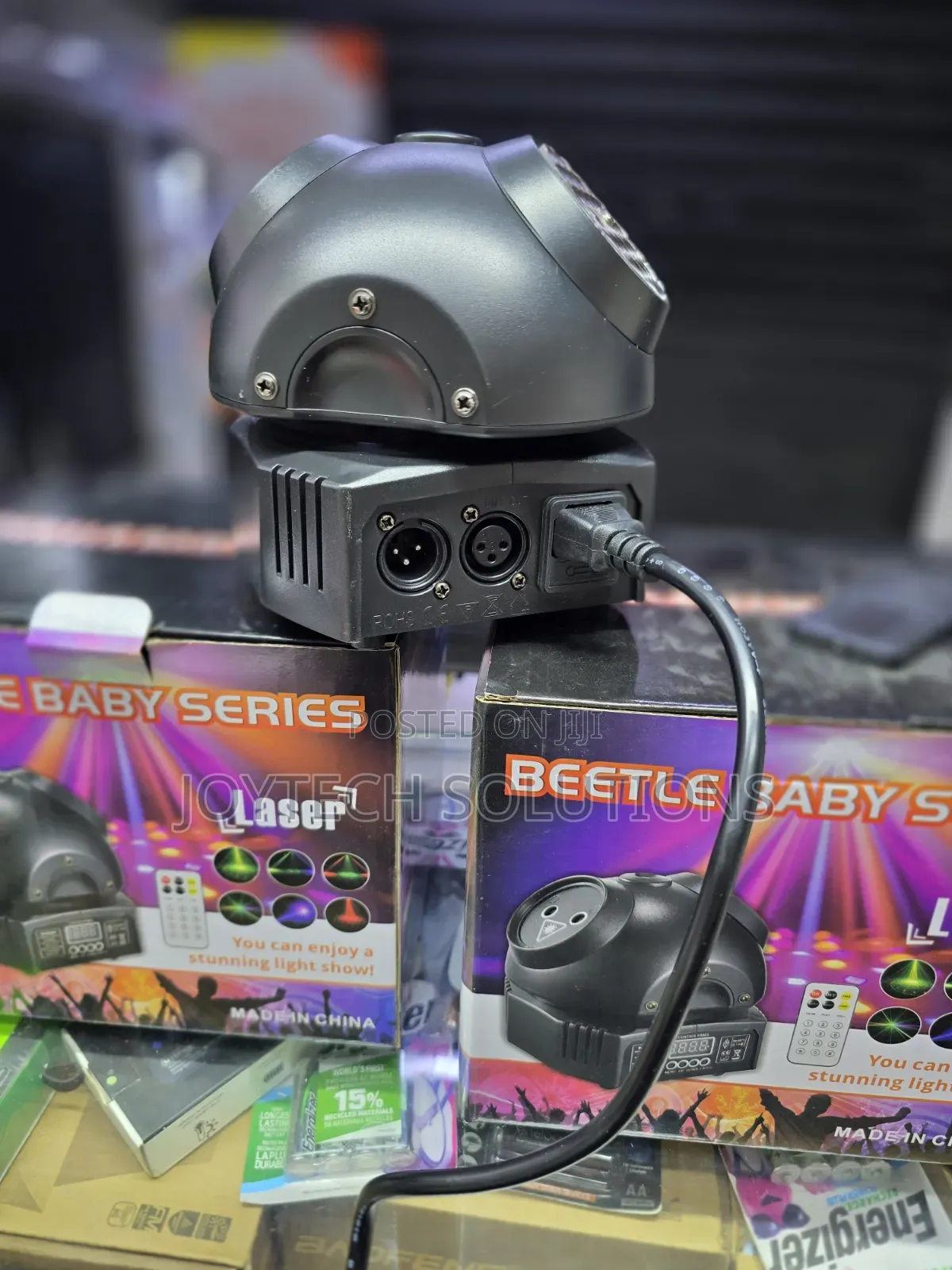 Disco Club Moving Head Light – Boxed With Remote and DMXX Control