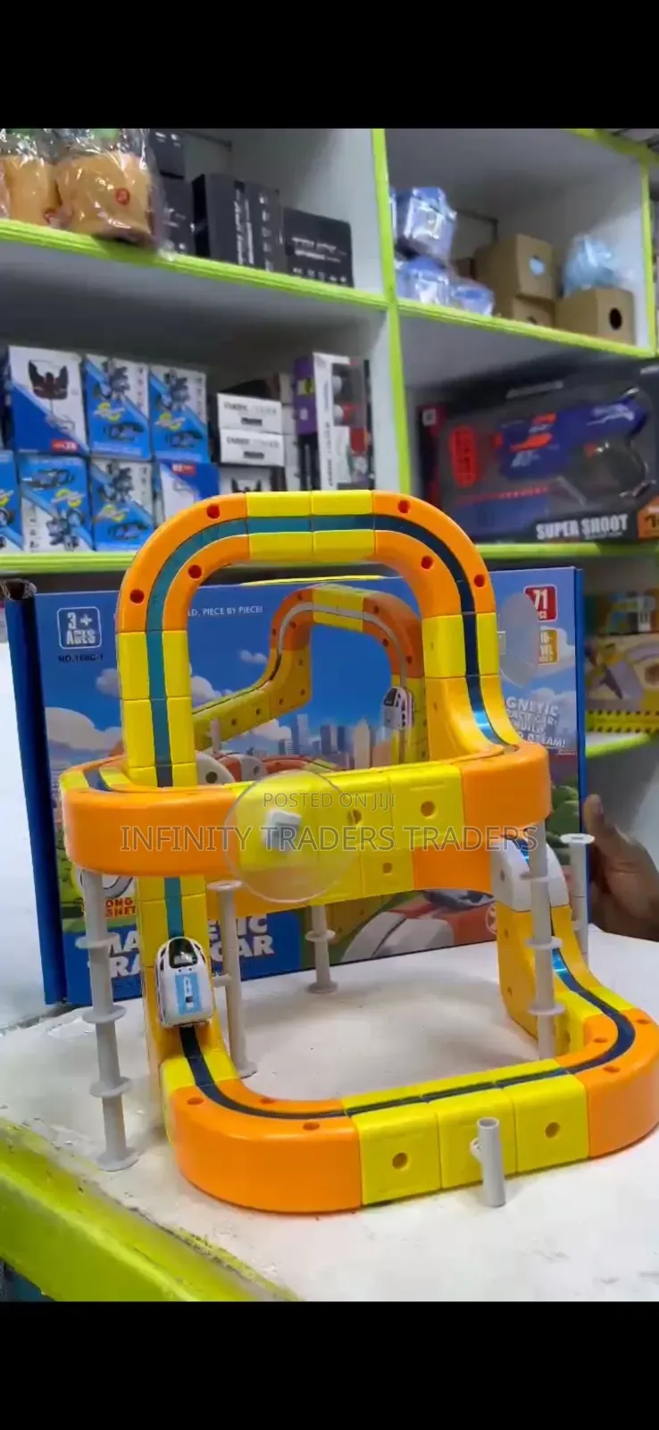 Kids Magnetic Car Track