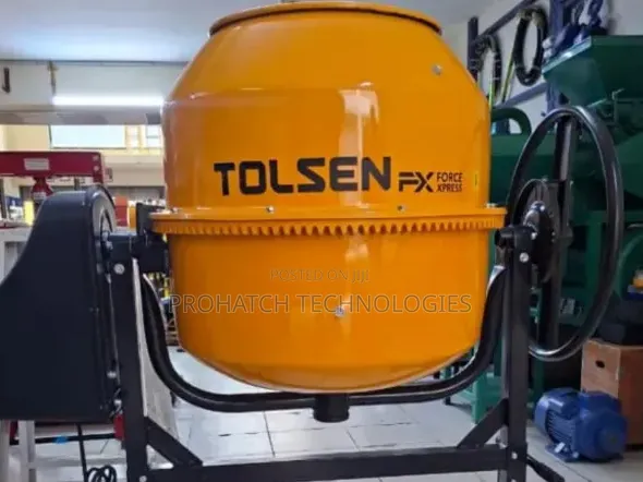 200 Litres Electric Tolsen Concrete Mixer Machine