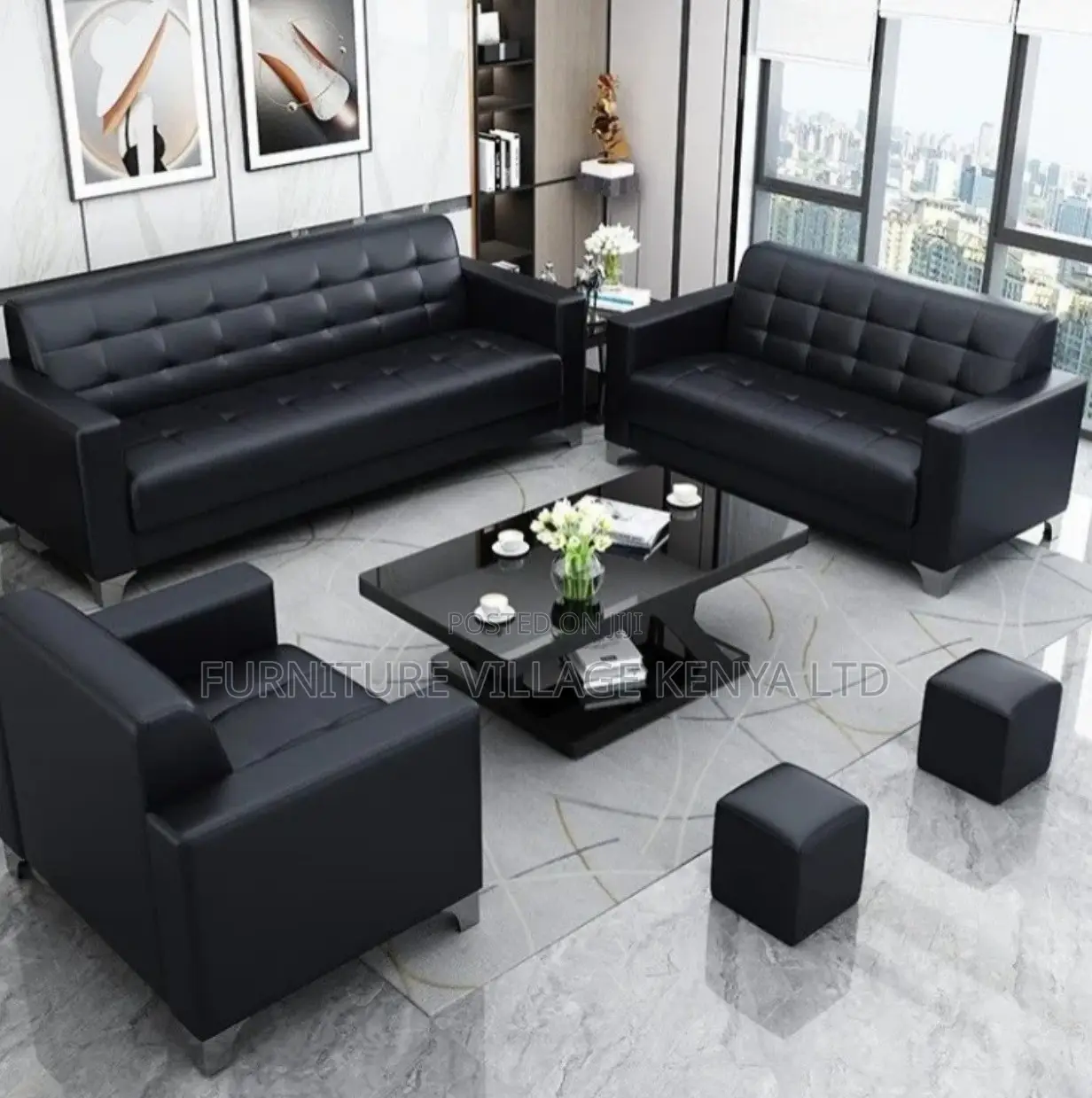 Velvex 5-Seater Executive Sofa