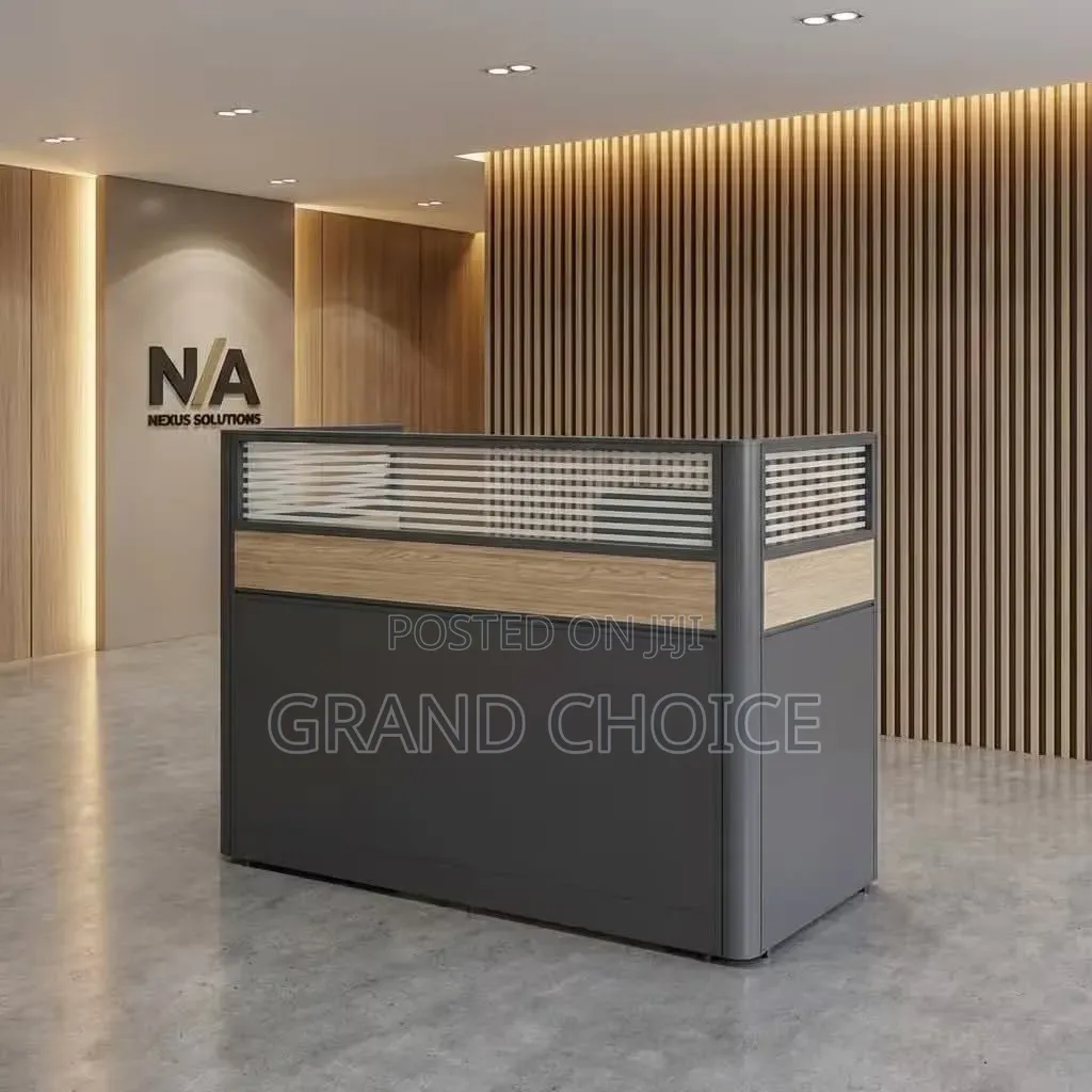 Imported Office 1seater Reception Desk