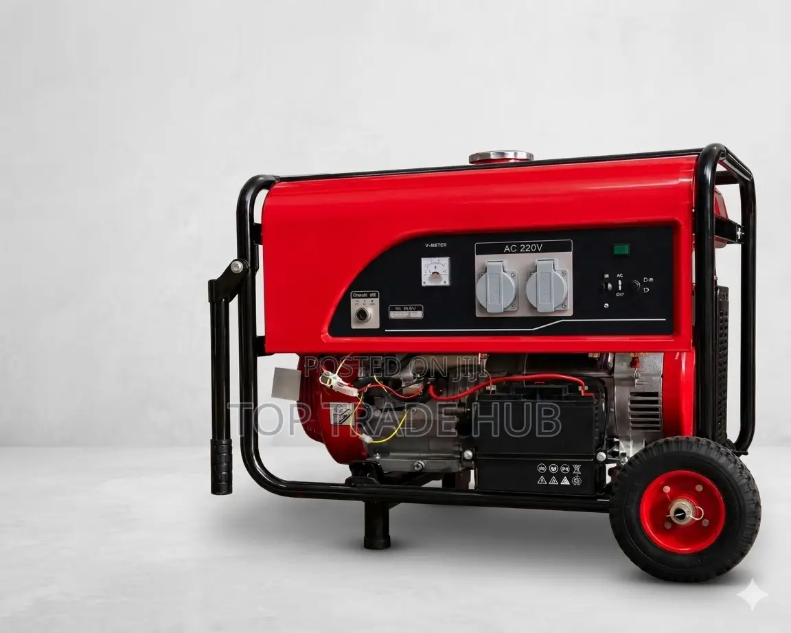 Kmax Italy Gasoline Generator 7.5kva Output - 10 HRS Runtime