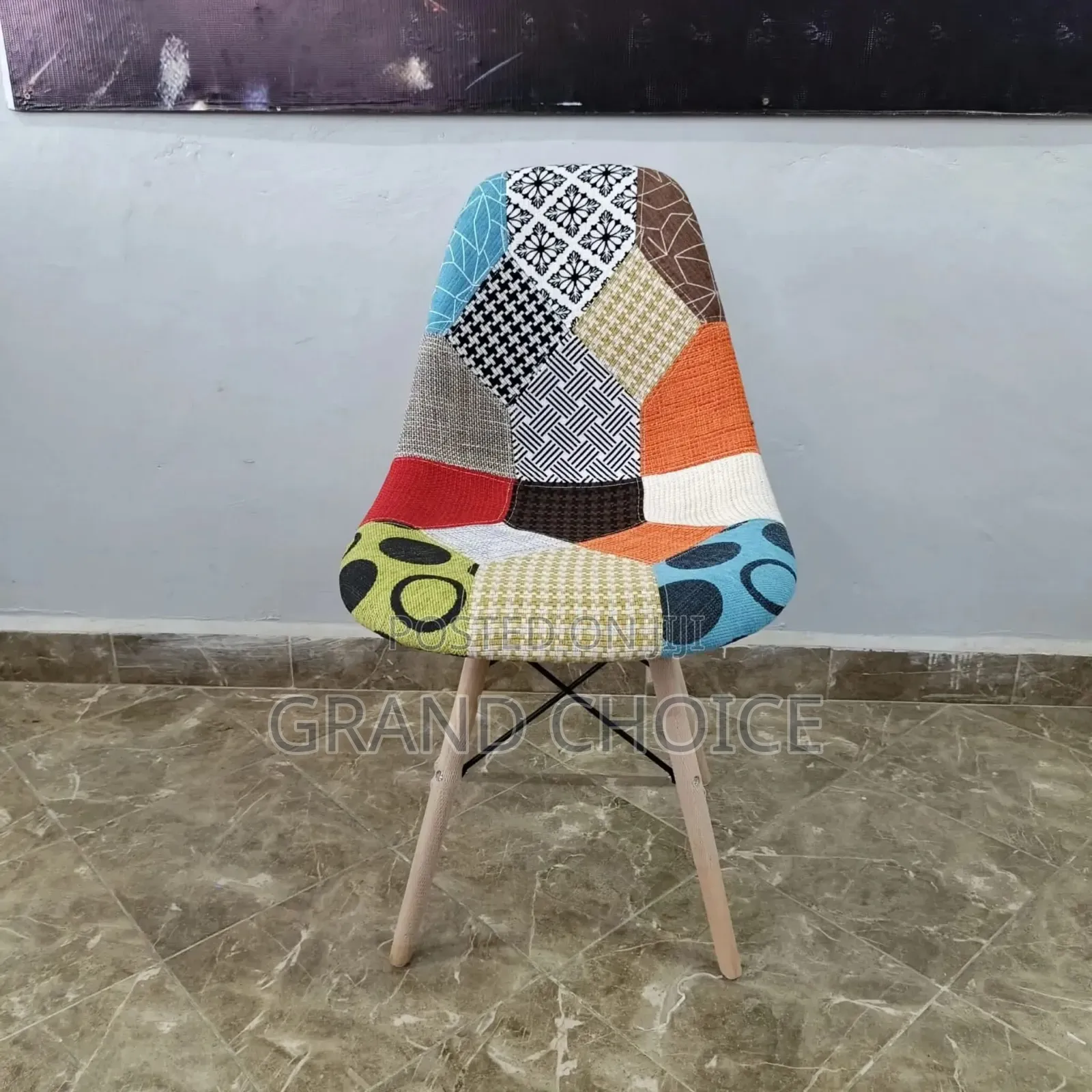 Low Back Patchwork Eames