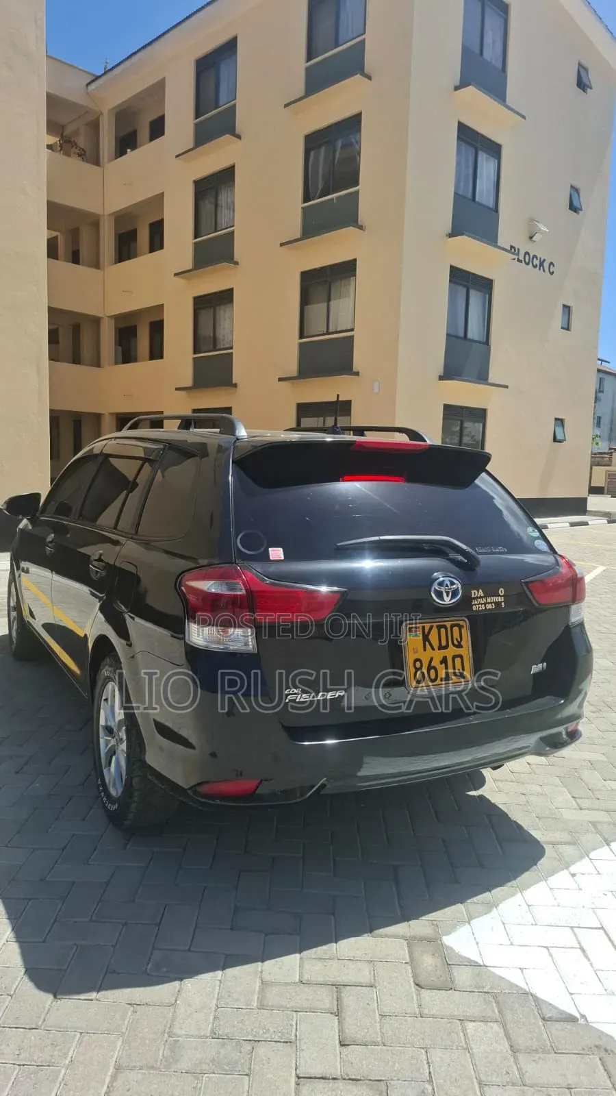 Toyota Corolla Fielder 2017 Black