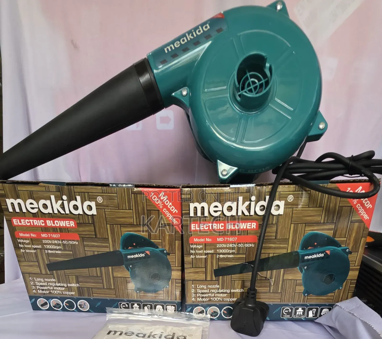 Meakida Md-71607 Electric Air Blower – 13000rpm Dust Cleaning Blower