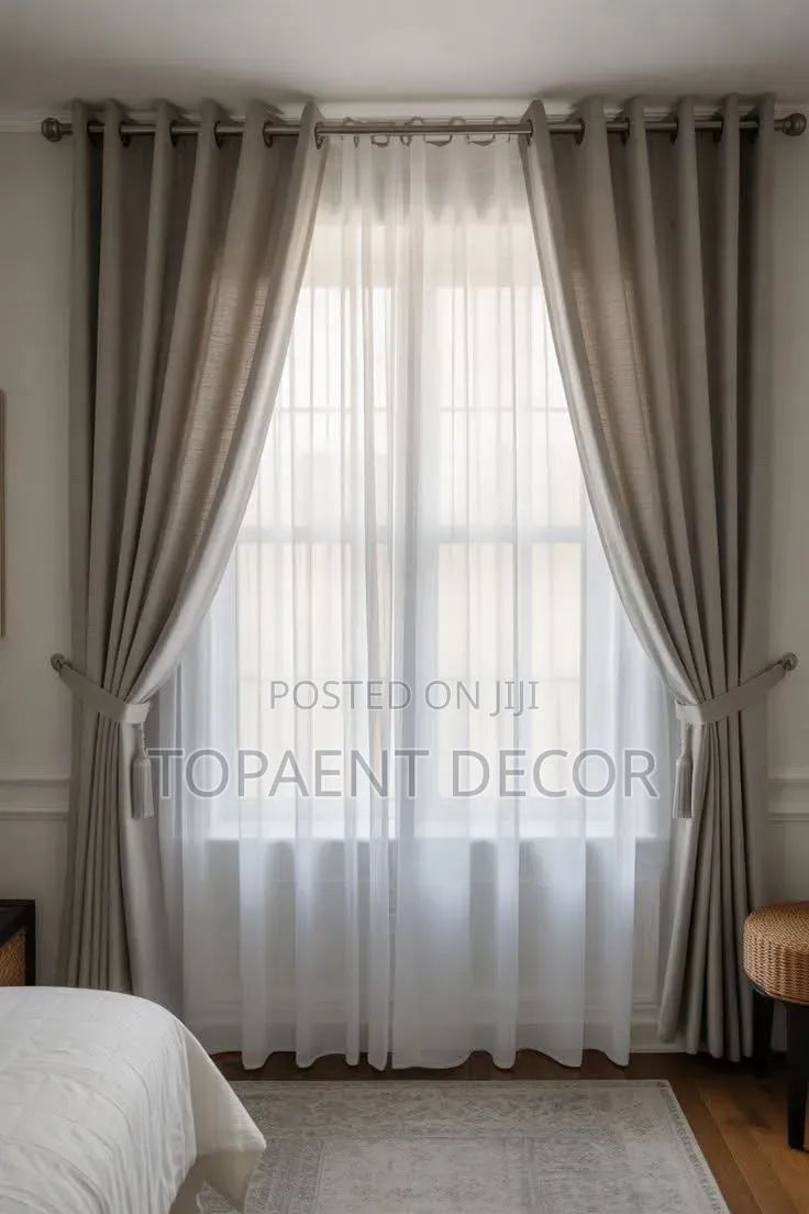 Air BNB Window and Door Curtains and Sheers