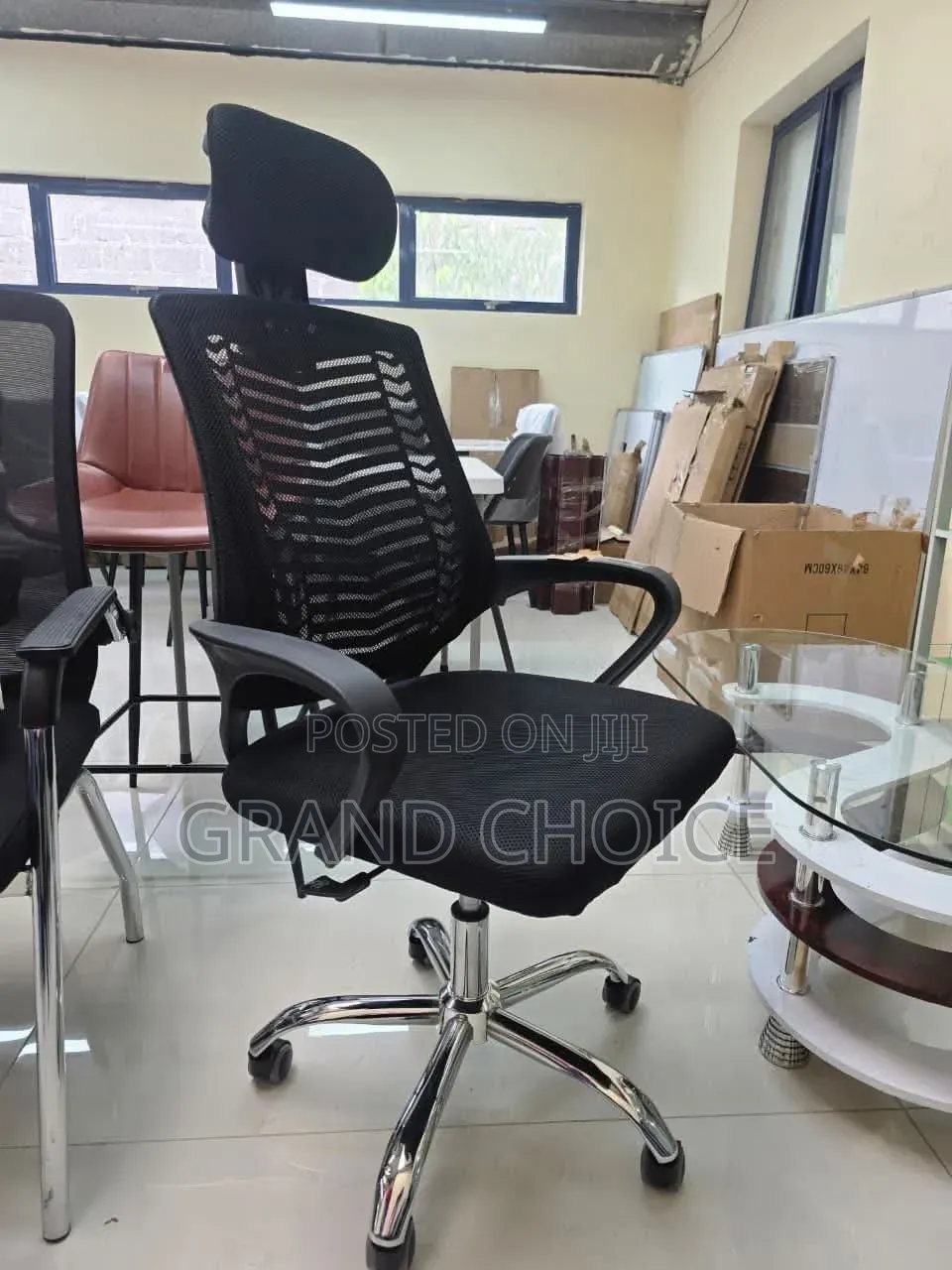 Durable Headrest Chair With Recliner