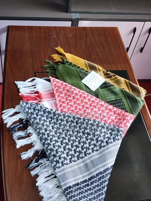 Arafat Keffiyeh Scarf – Lightweight Tactical Desert Head Wrap Head