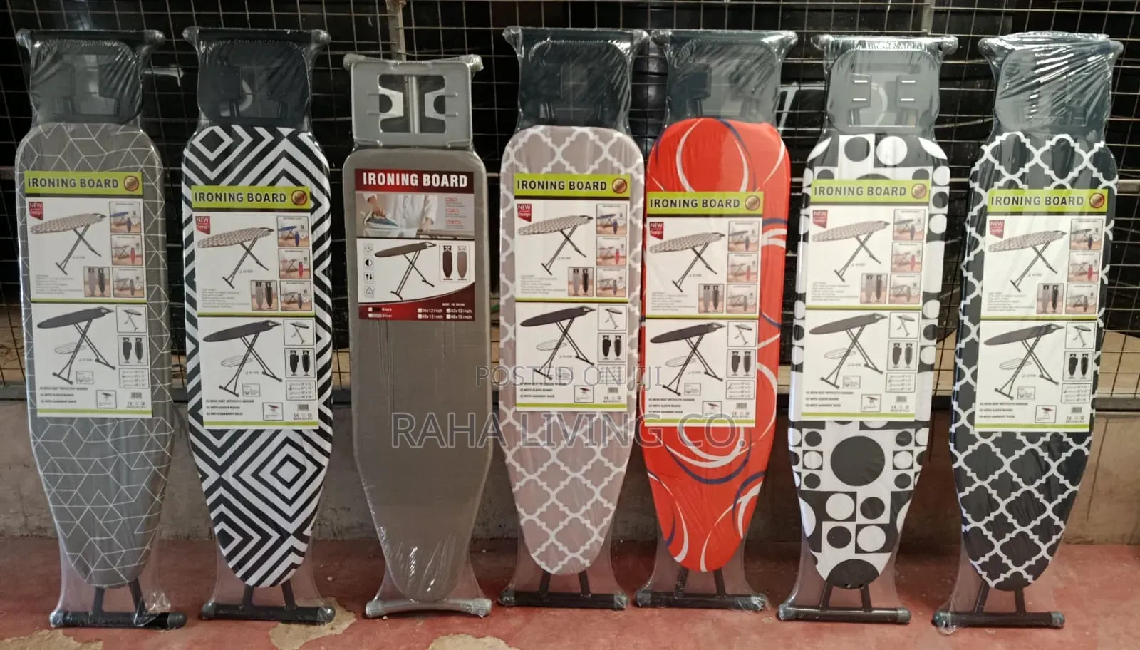 Sturdy Thick Frame Ironing Board | 43x13 Inches