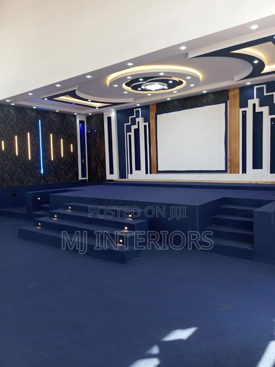 Blue Delta Wall to Wall Carpet for Home Flooring