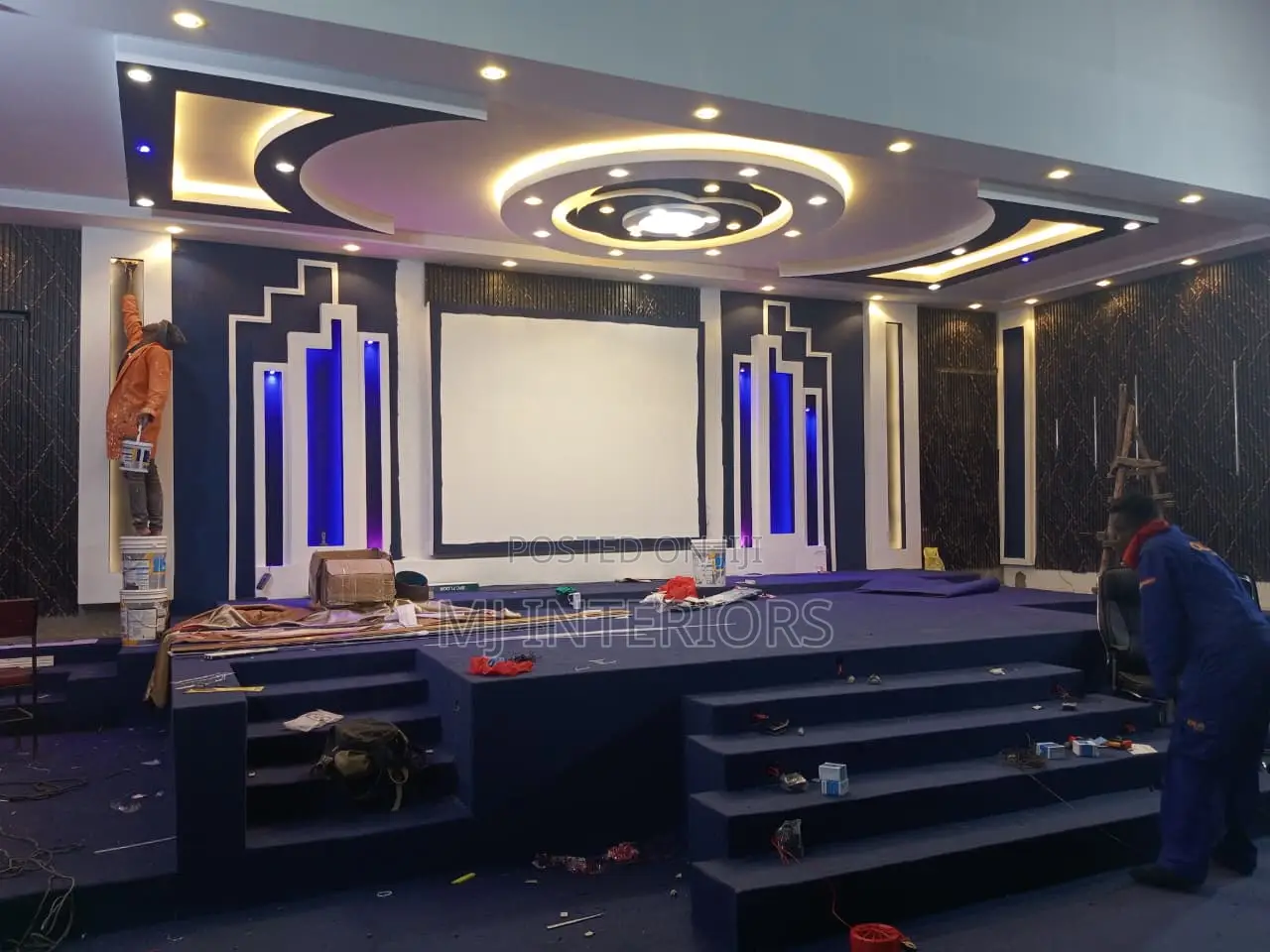 Blue Delta Wall to Wall Carpet for Home Flooring