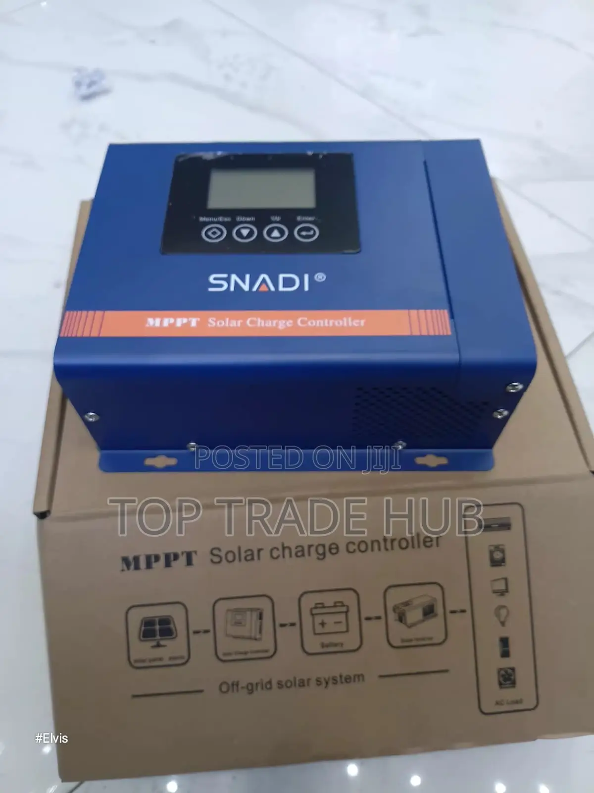 Snadi MPPT Solar Charge Controller 40a 12v/24v 100v Pv
