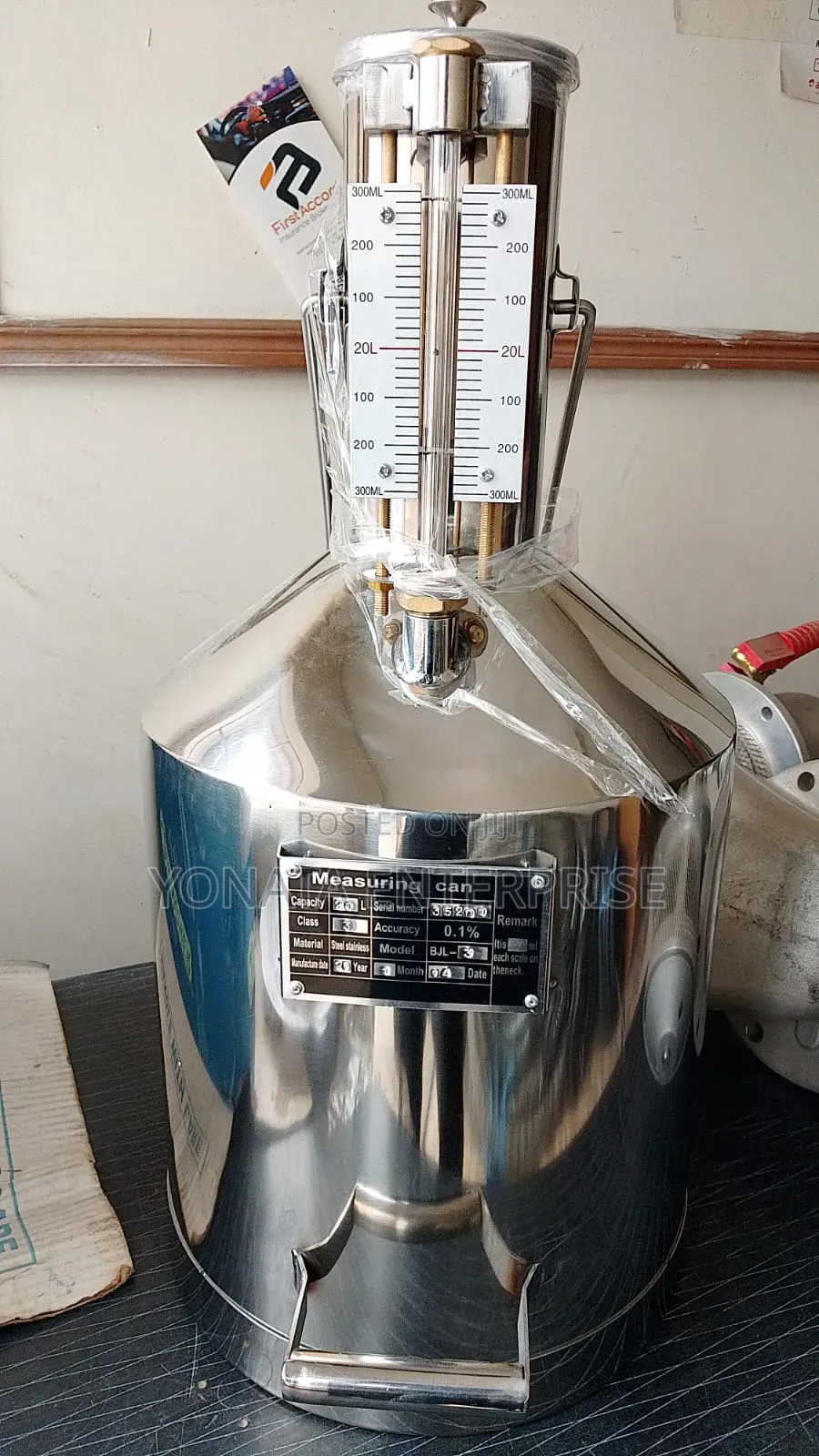 Gauge Calibration Measuring Can 20l