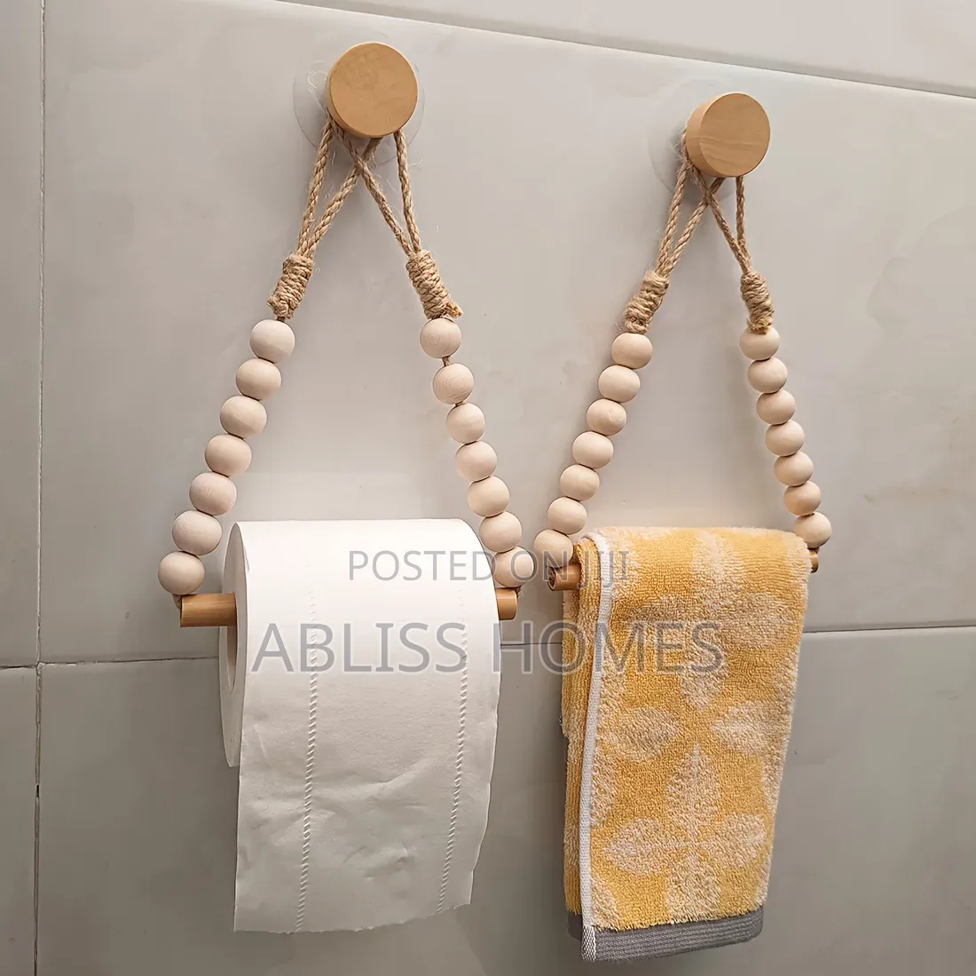 Boho-Style Toilet Paper Holder