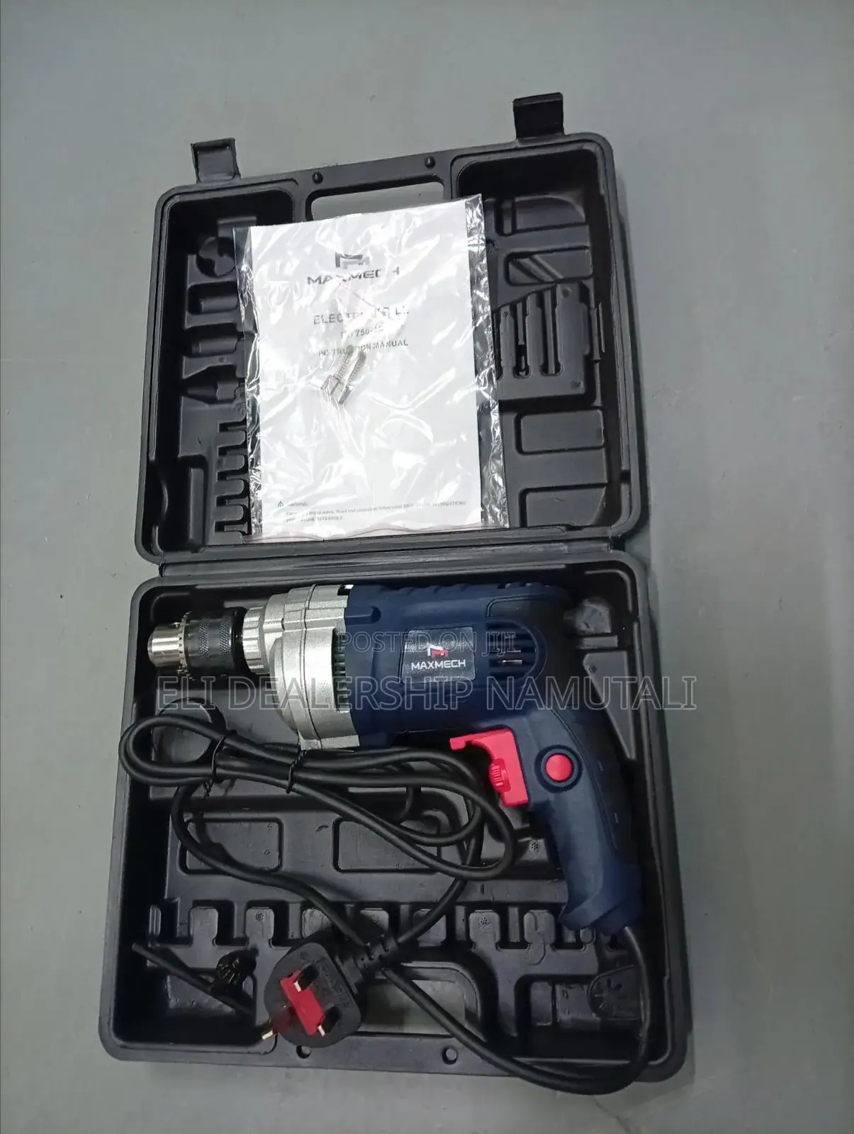 Maxmech 750w Corded Electric Drill Ideal for Construction Diy Projects