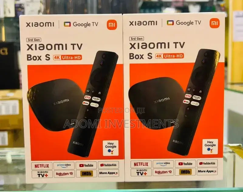 Xiaomi Tv Box S 3rd Generation * Ultra Hd *With Google Tv
