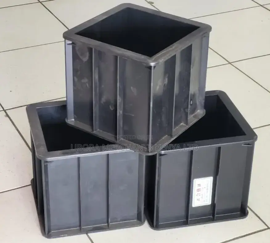 Plastic Concrete Testing Cube Moulds 15cm