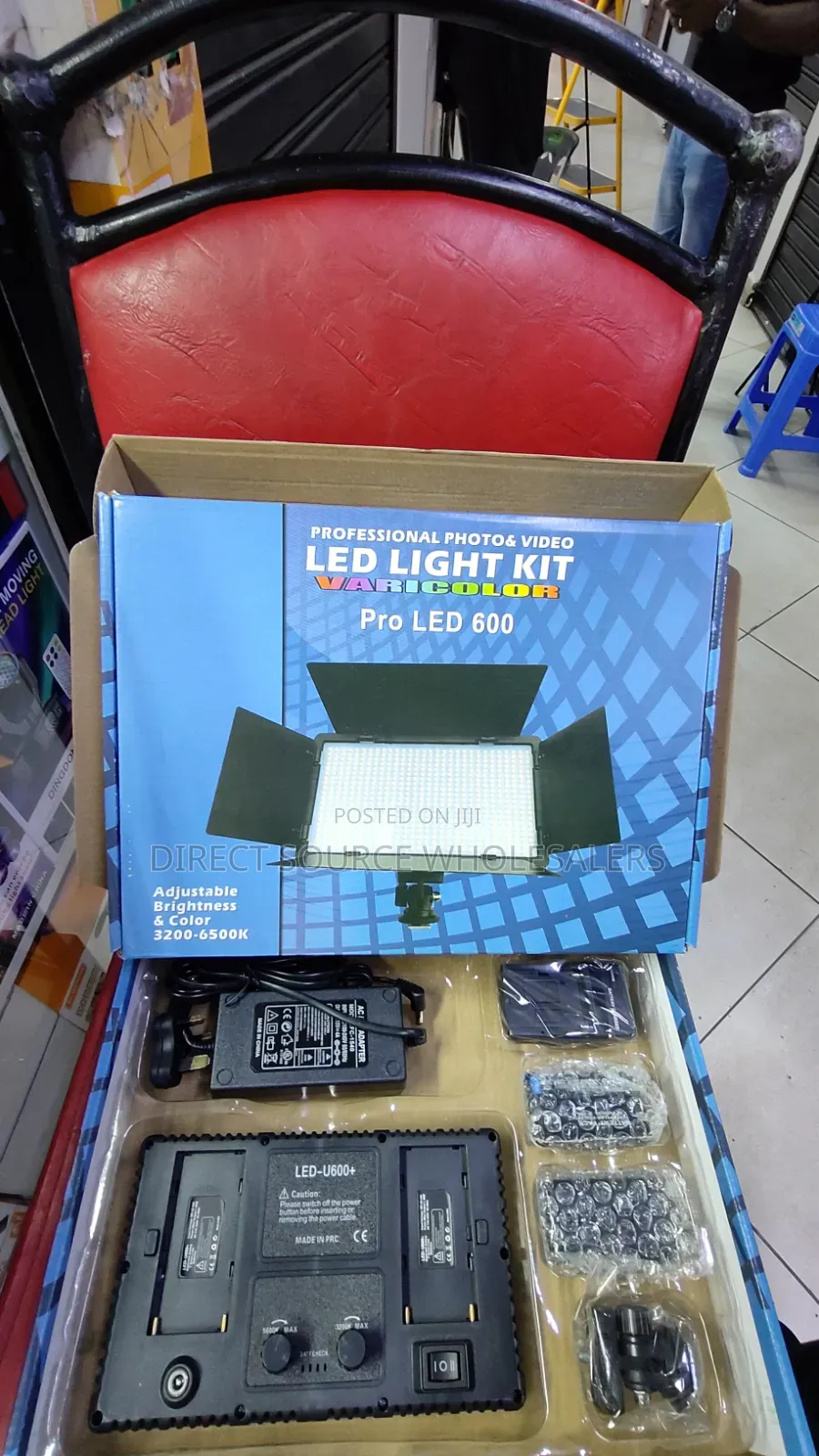 Led 600 Camera Light Panel for Video Recording Live Streaming