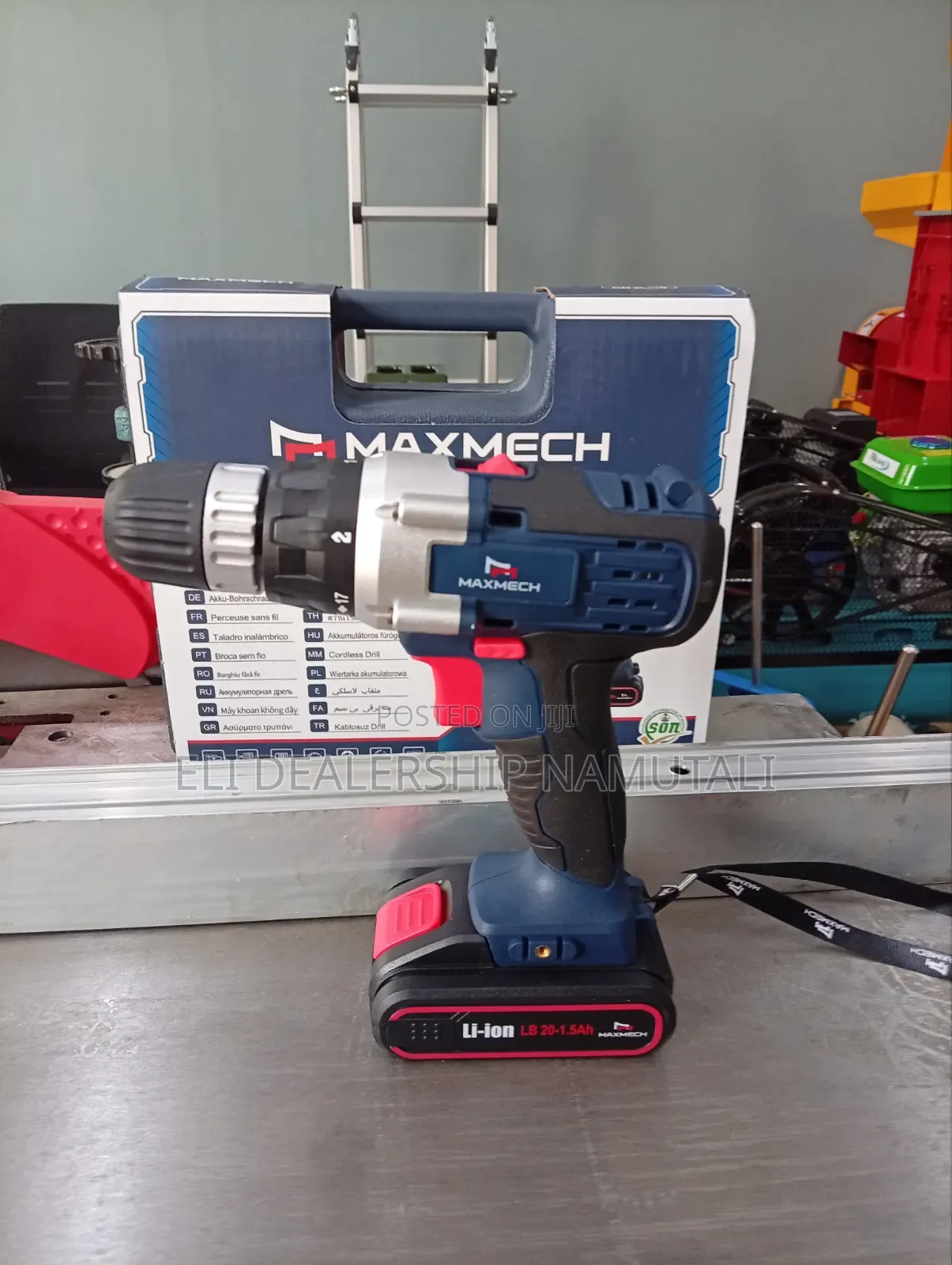 Maxmech 20v Drill Driver Set – Ideal for Wood, Metal Diy Projects