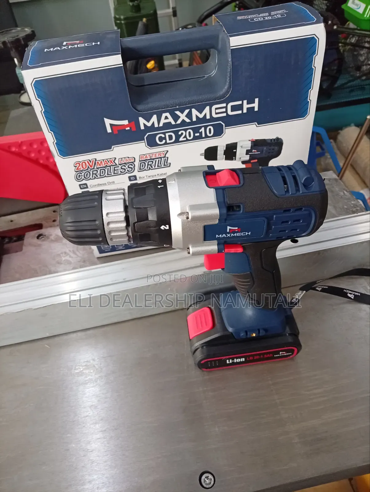 Maxmech 20v Drill Driver Set – Ideal for Wood, Metal Diy Projects