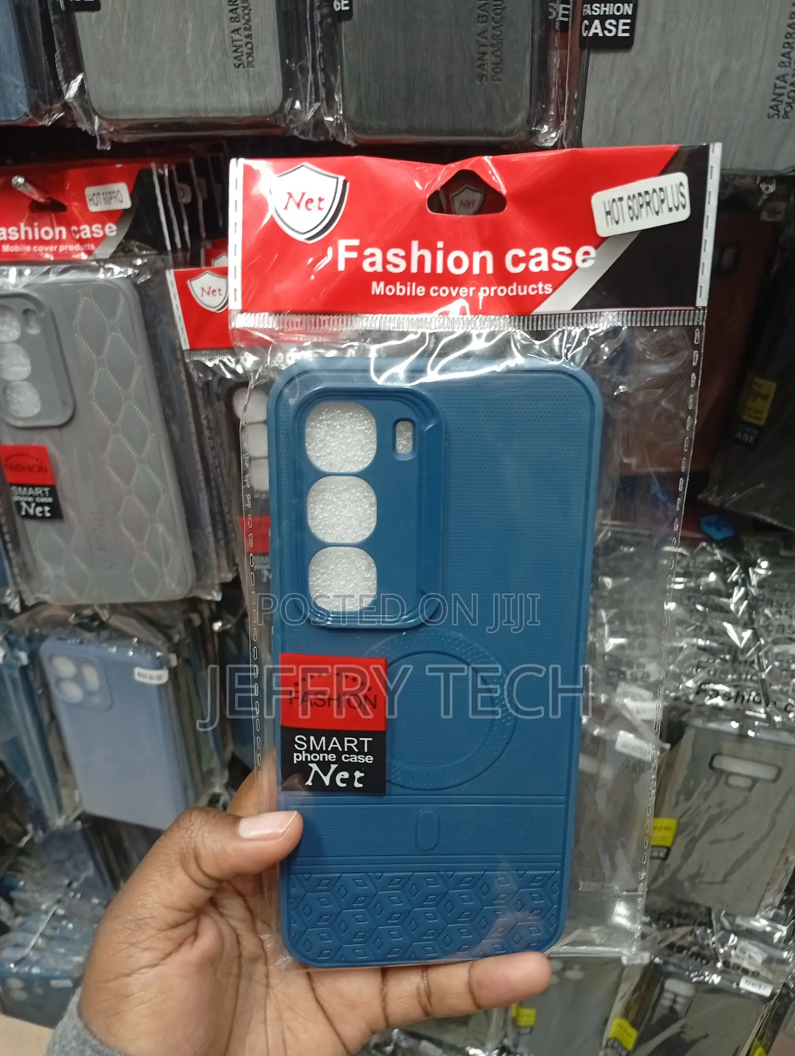 Infinix Hot 60 Pro+Blue "Fashion Case"