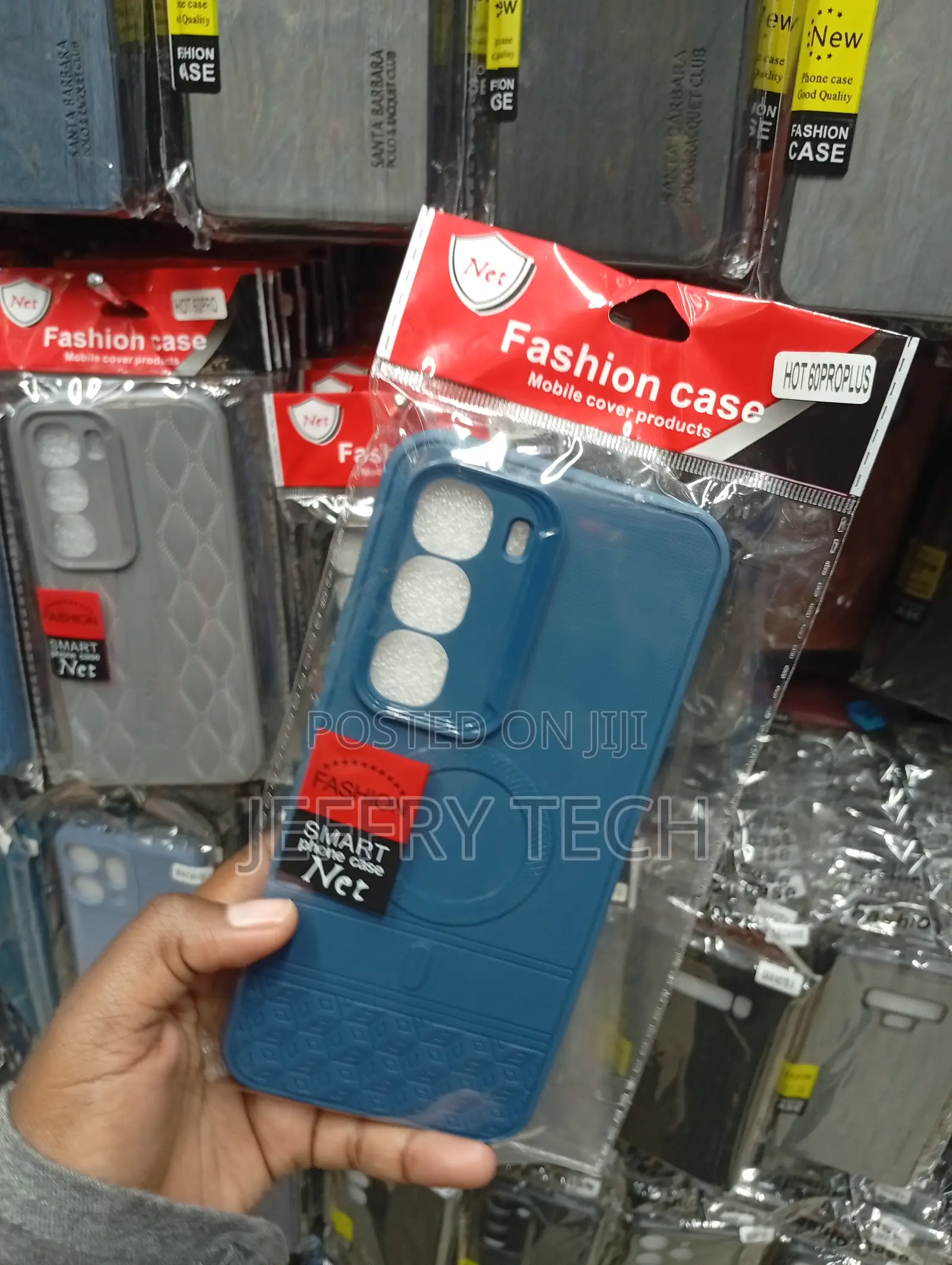 Infinix Hot 60 Pro+Blue "Fashion Case"