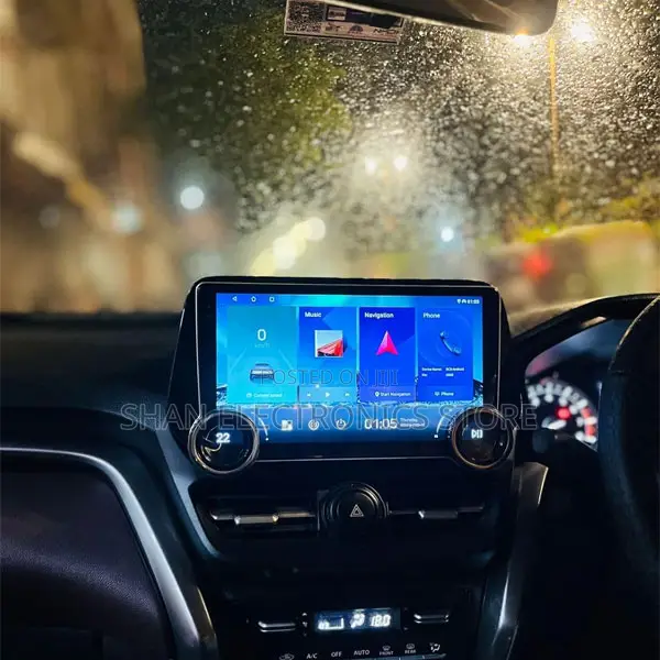 6gb 128gb 10.1 Inch Dual Knobs Android Car Radio-Android Auto Car Play