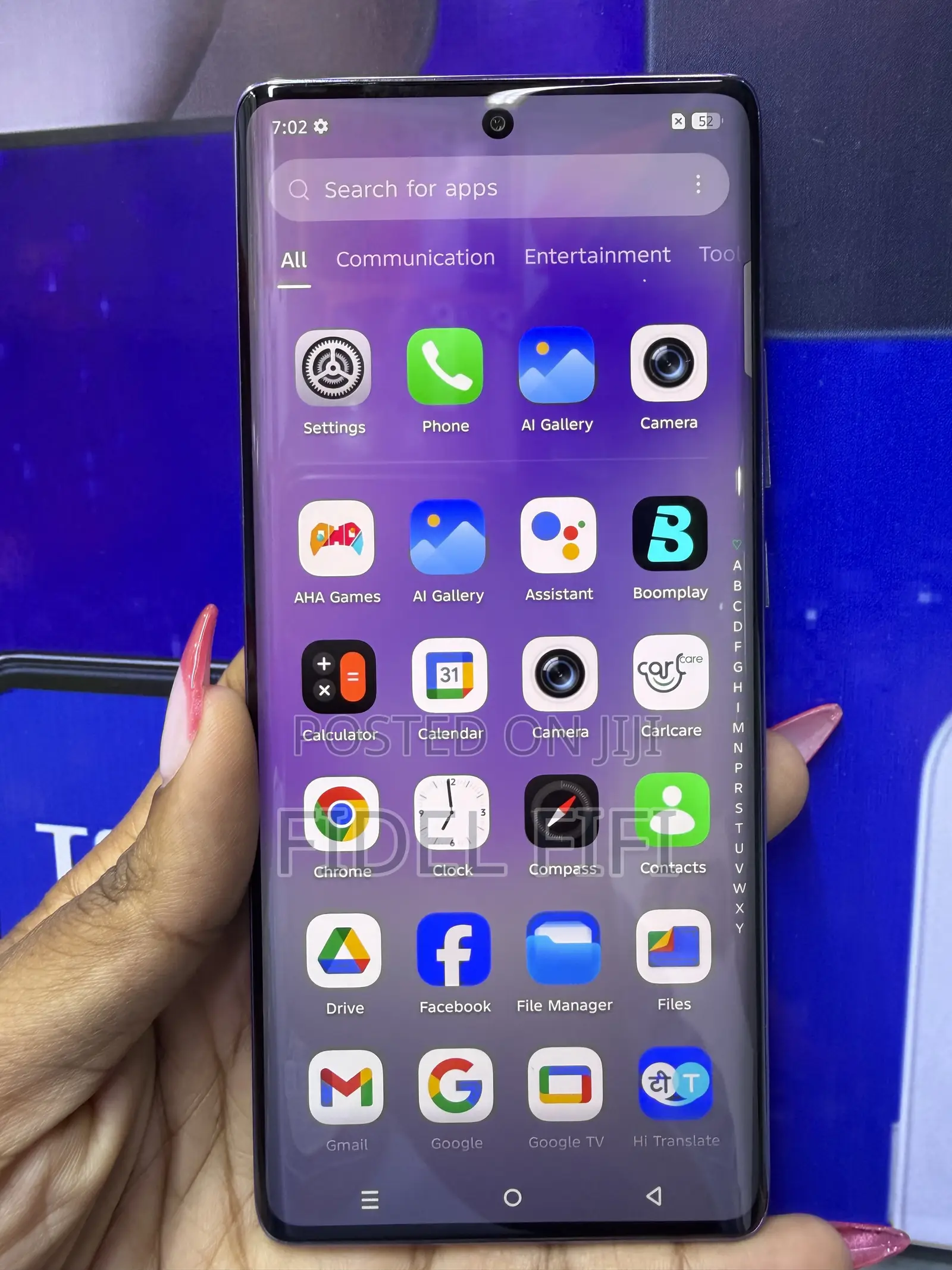Infinix Hot 50 Pro+ 4G 256 GB Purple