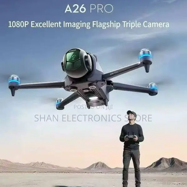 A26 Pro 1080p Drone High Quality Drone With GPS and a Bigger Battery