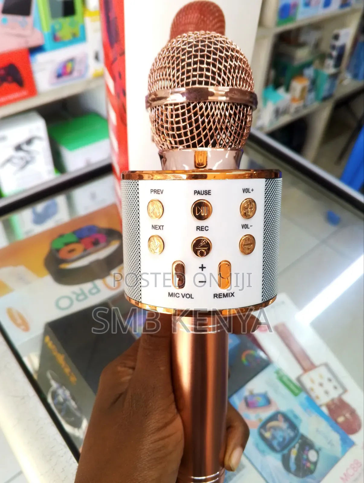 Ws 858 Wireless Karaoke Microphone Usb Player
