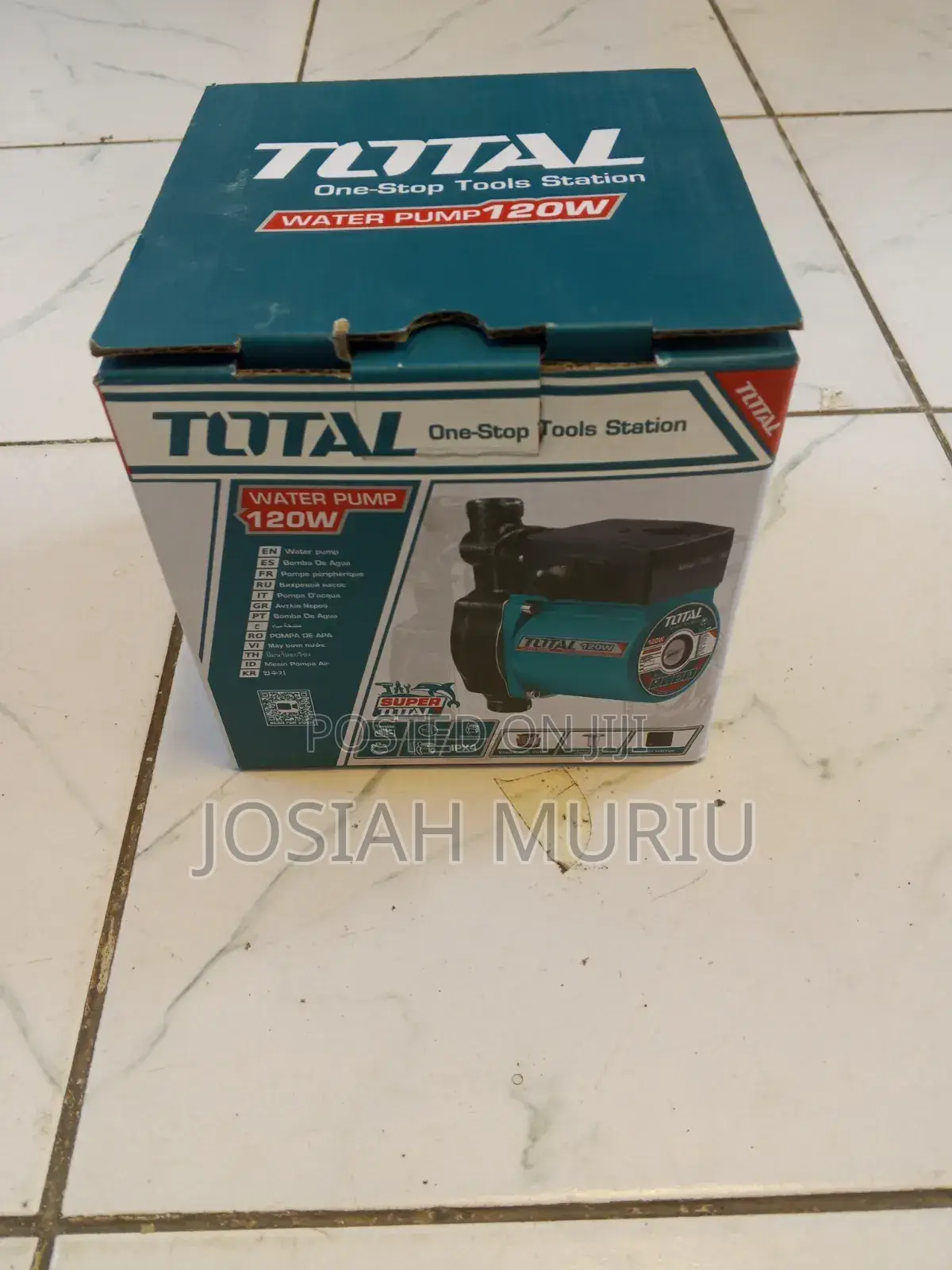 Total 0.2hp Waler Pump