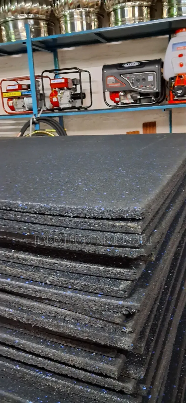Gym Rubber Mats – Heavy Duty Fitness Flooring