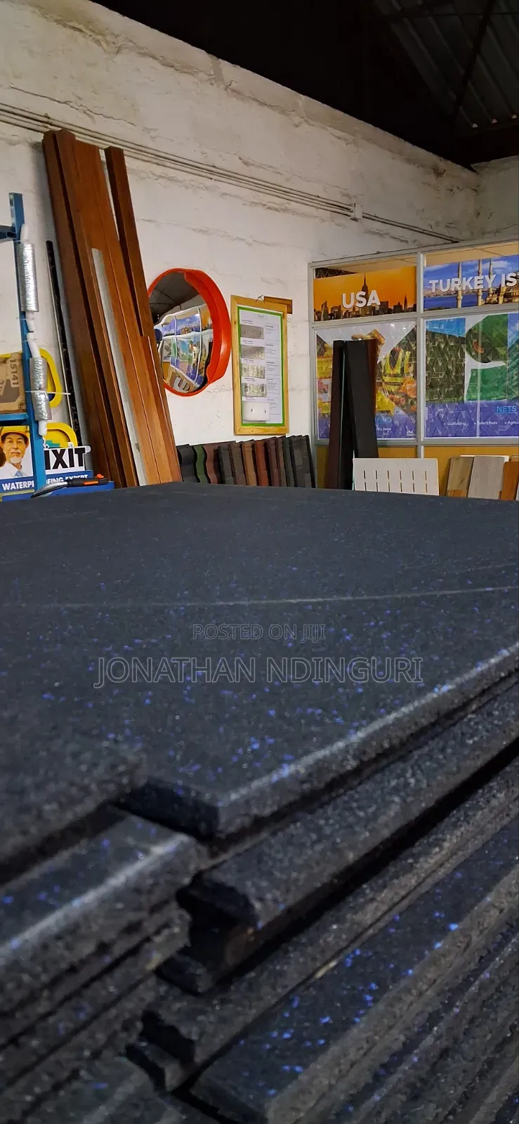 Gym Rubber Mats – High Density Workout Mats