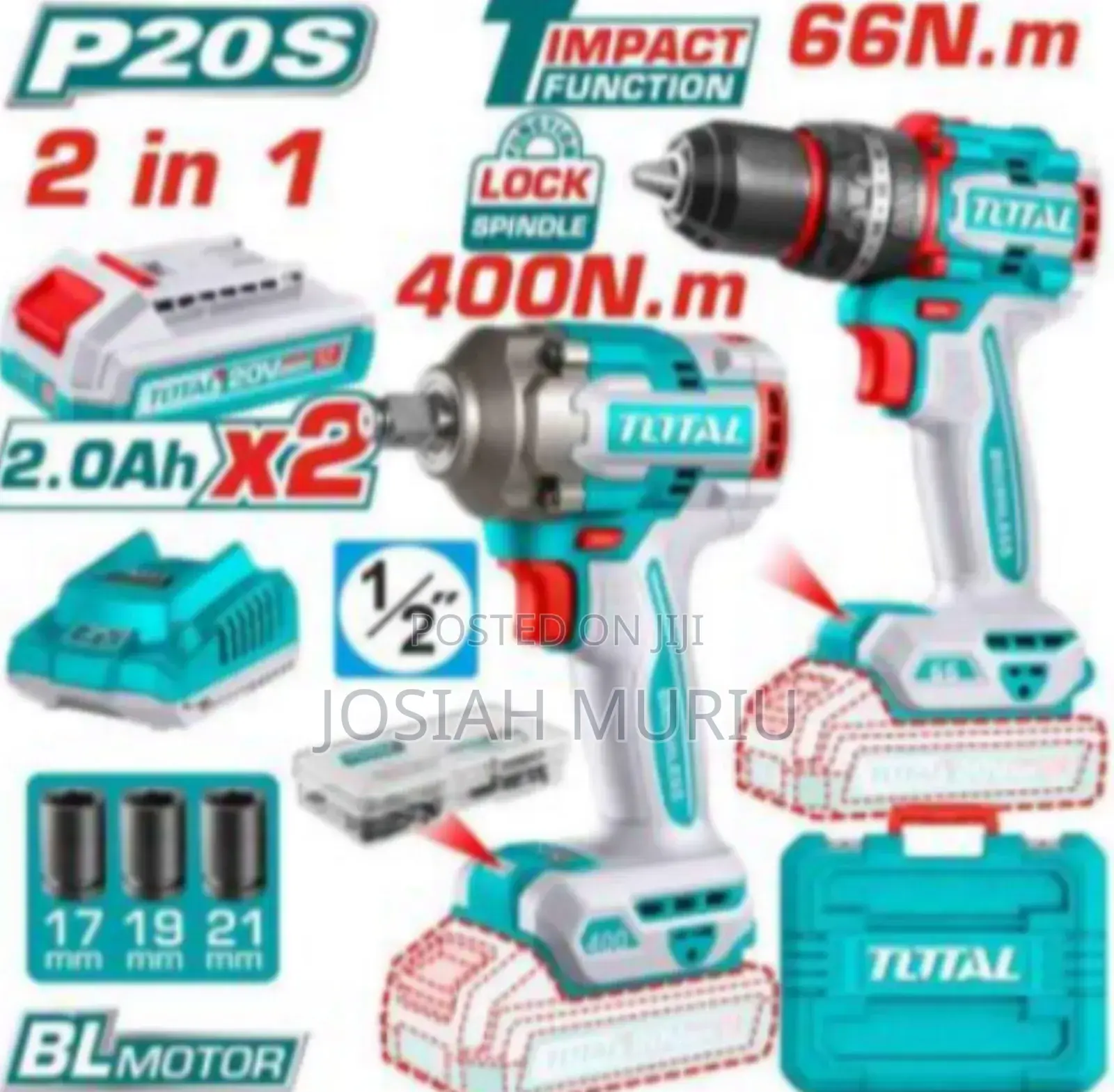 Tckli20275 Cordless 2pcs Combo Kit