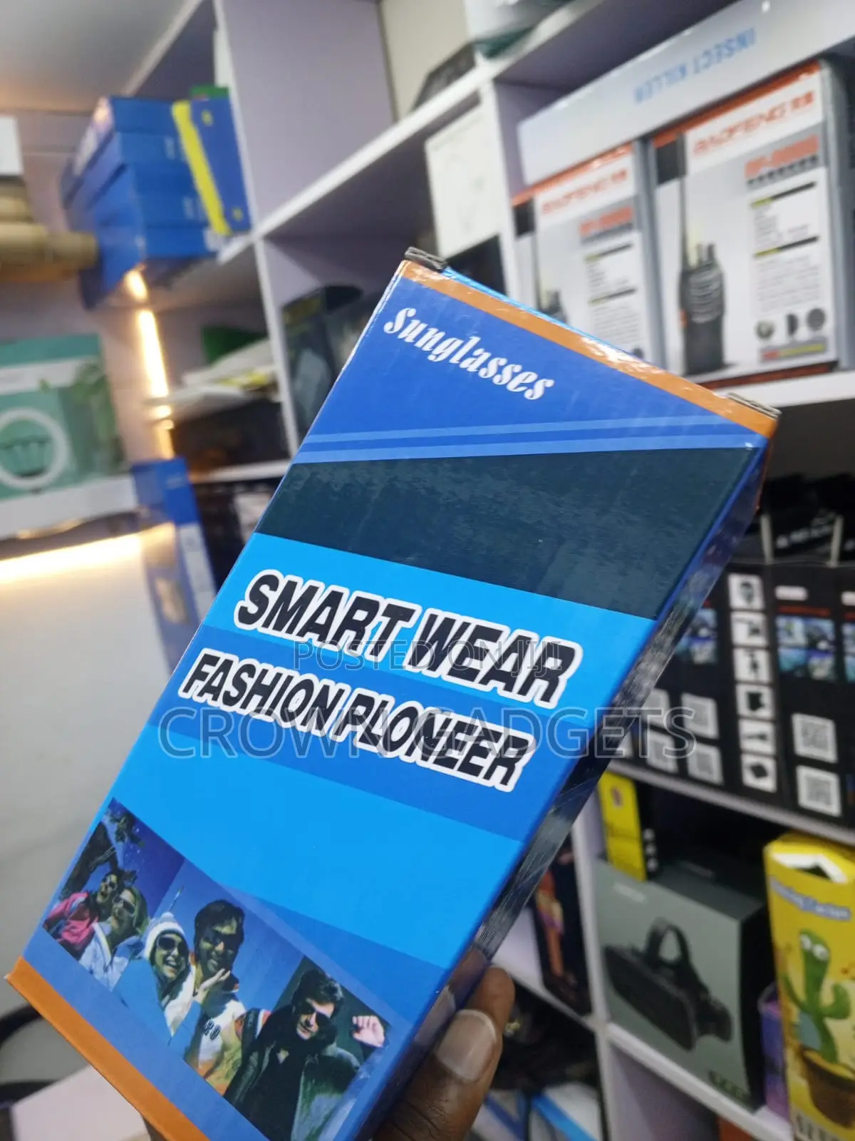 Bluetooth Smart Sunglasses With Built-in Headset And Mic