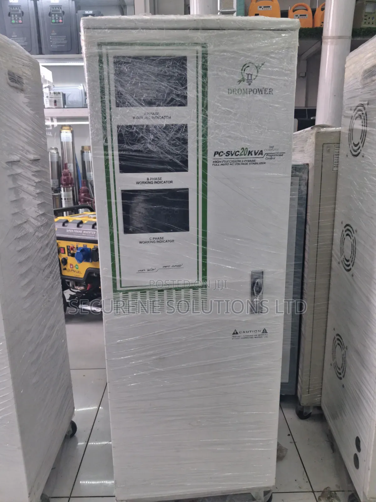 Automatic Voltage Stabilizer 3 Phase 20kva