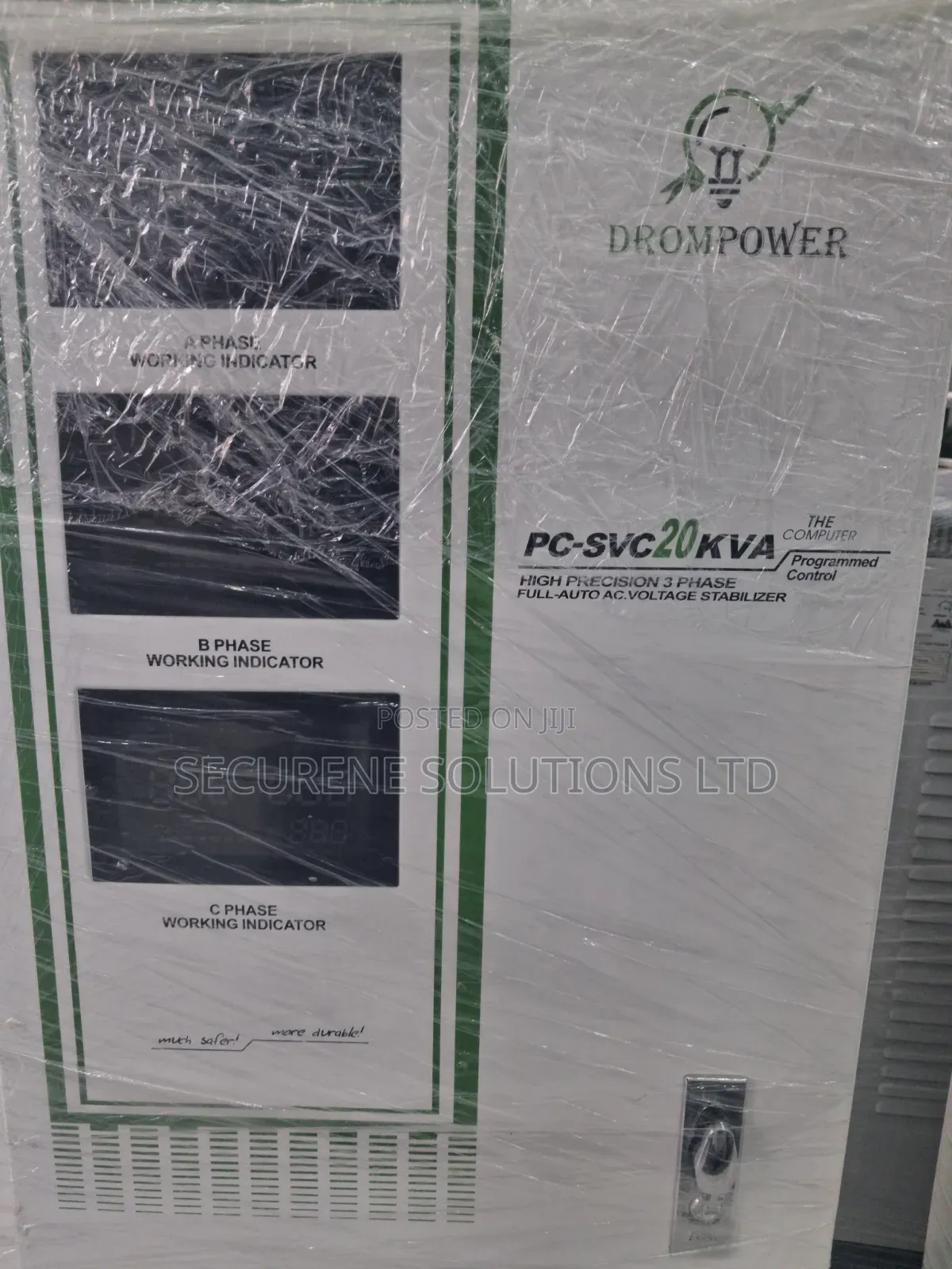 Automatic Voltage Stabilizer 3 Phase 20kva