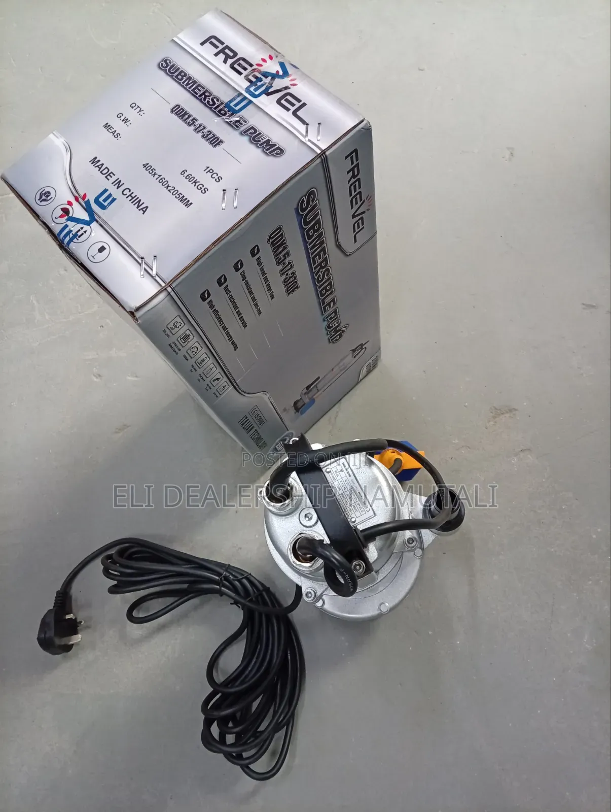 Freevel 1 Inch Submersible Pump for Wells, Tanks Irrigation